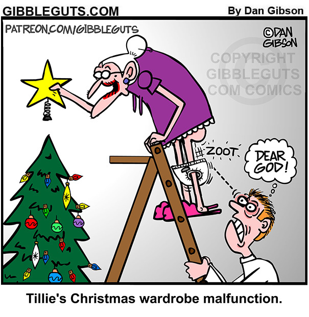 Gibbleguts - Tillie putting the star on the tree🎄 #xmas #christmastree ...