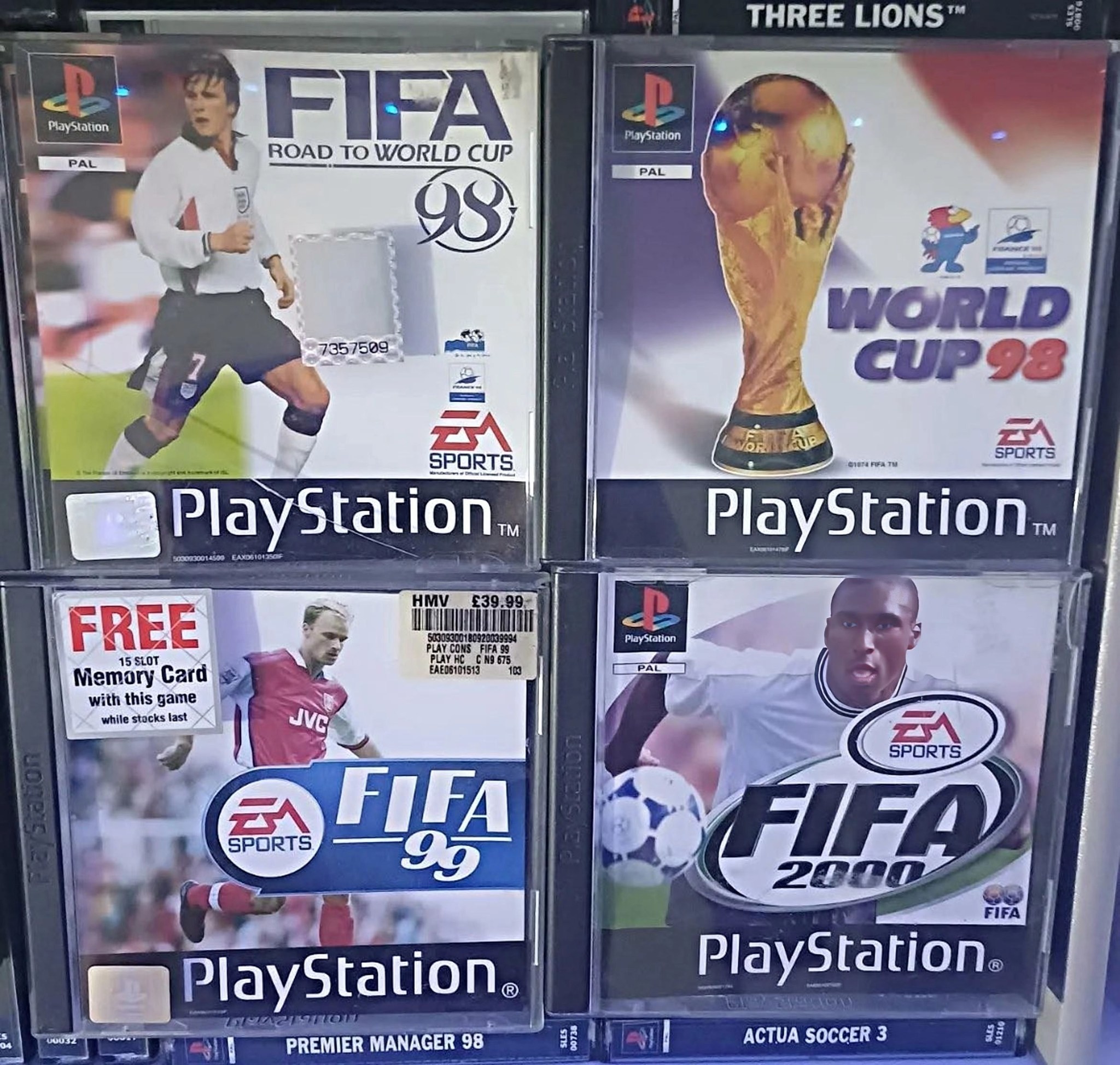 Favourite FIFA Soccer in the end of 90s age? #fblifestyle