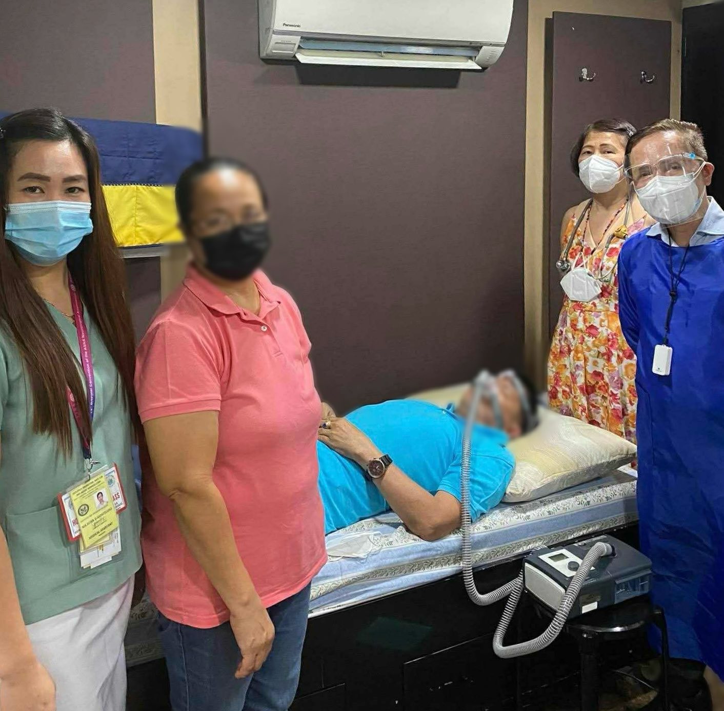 Asclepius with Dr. Rollin Tabuena Giving of free CPAP machines to ...