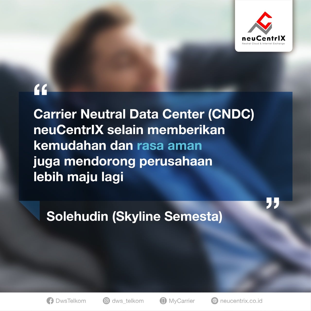 Neucentrix - CNDC sesuai dengan namanya Carrier Neutral Data Center ...