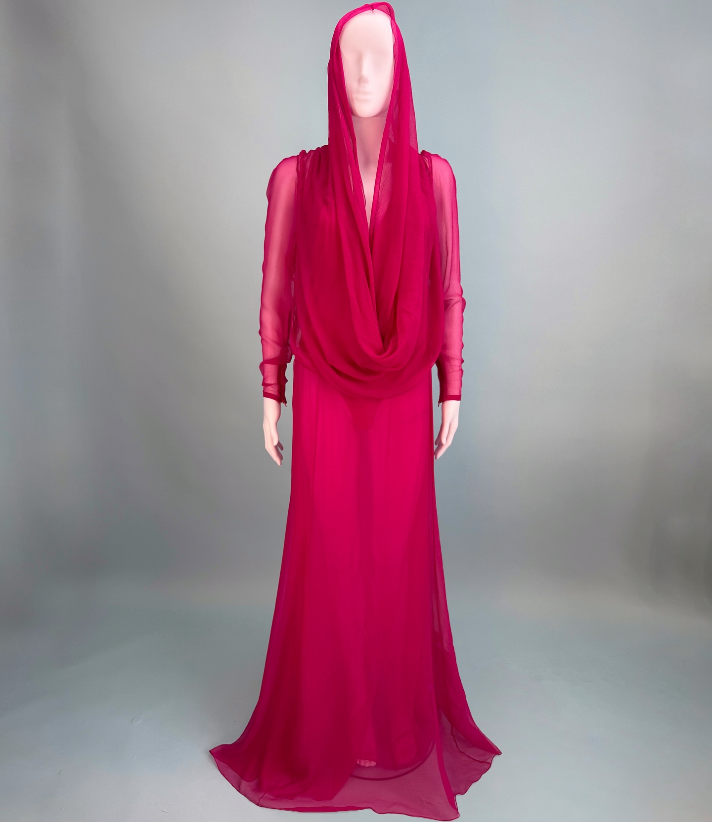 open lace back dress Jean Paul Gaultier Pink Ruffled Dress  Treasures of NYC