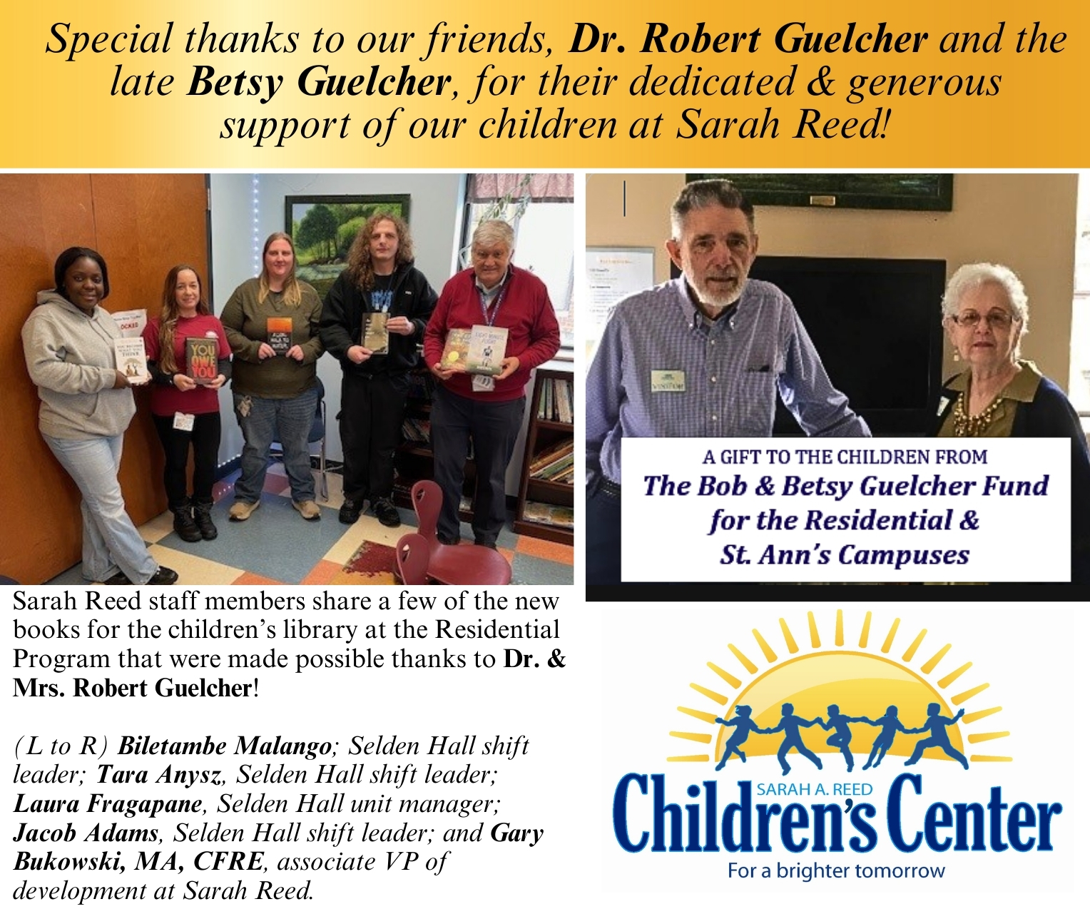 Sarah Reed Children's Center