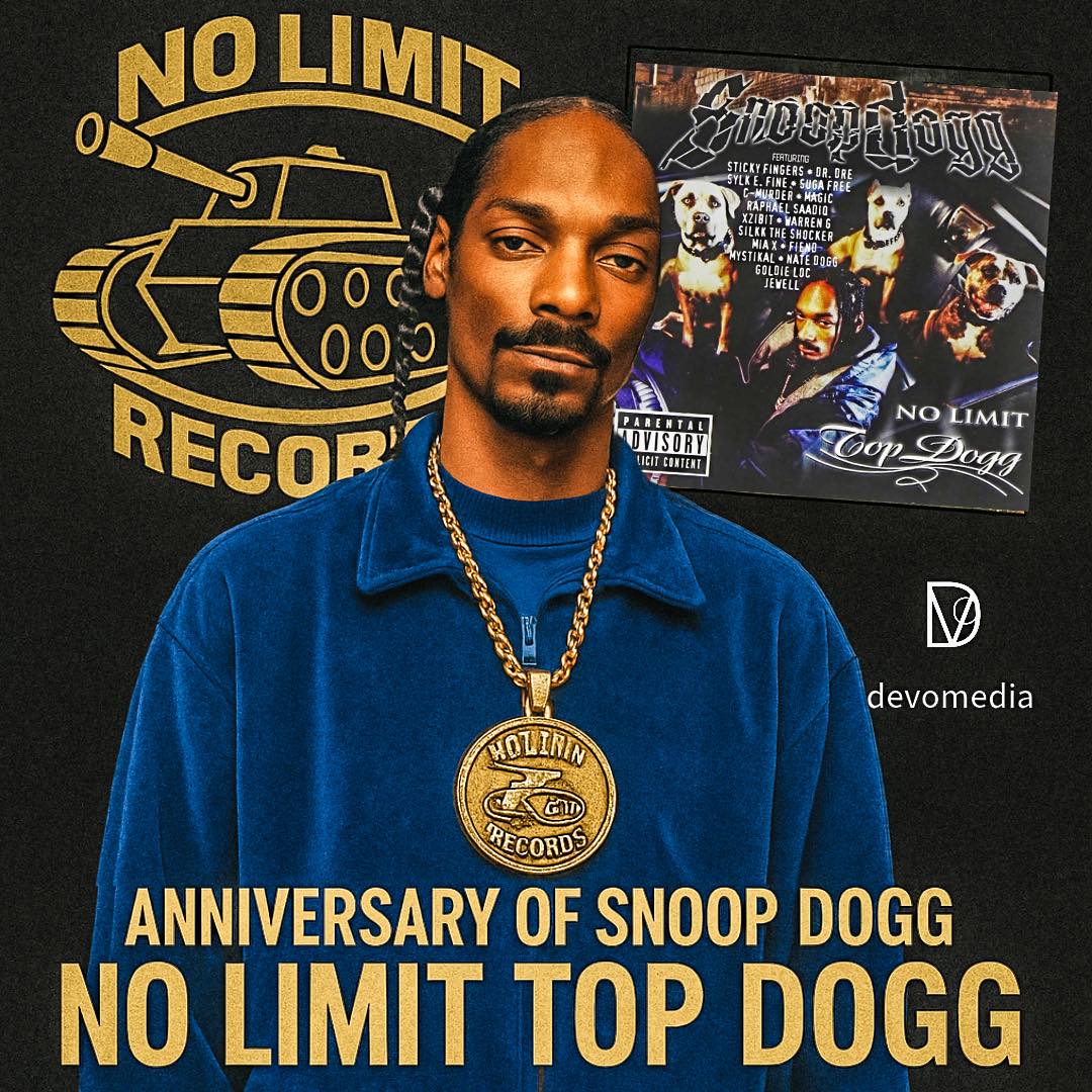 26 years ago today, Snoop Dogg releases No Limit Top Dogg