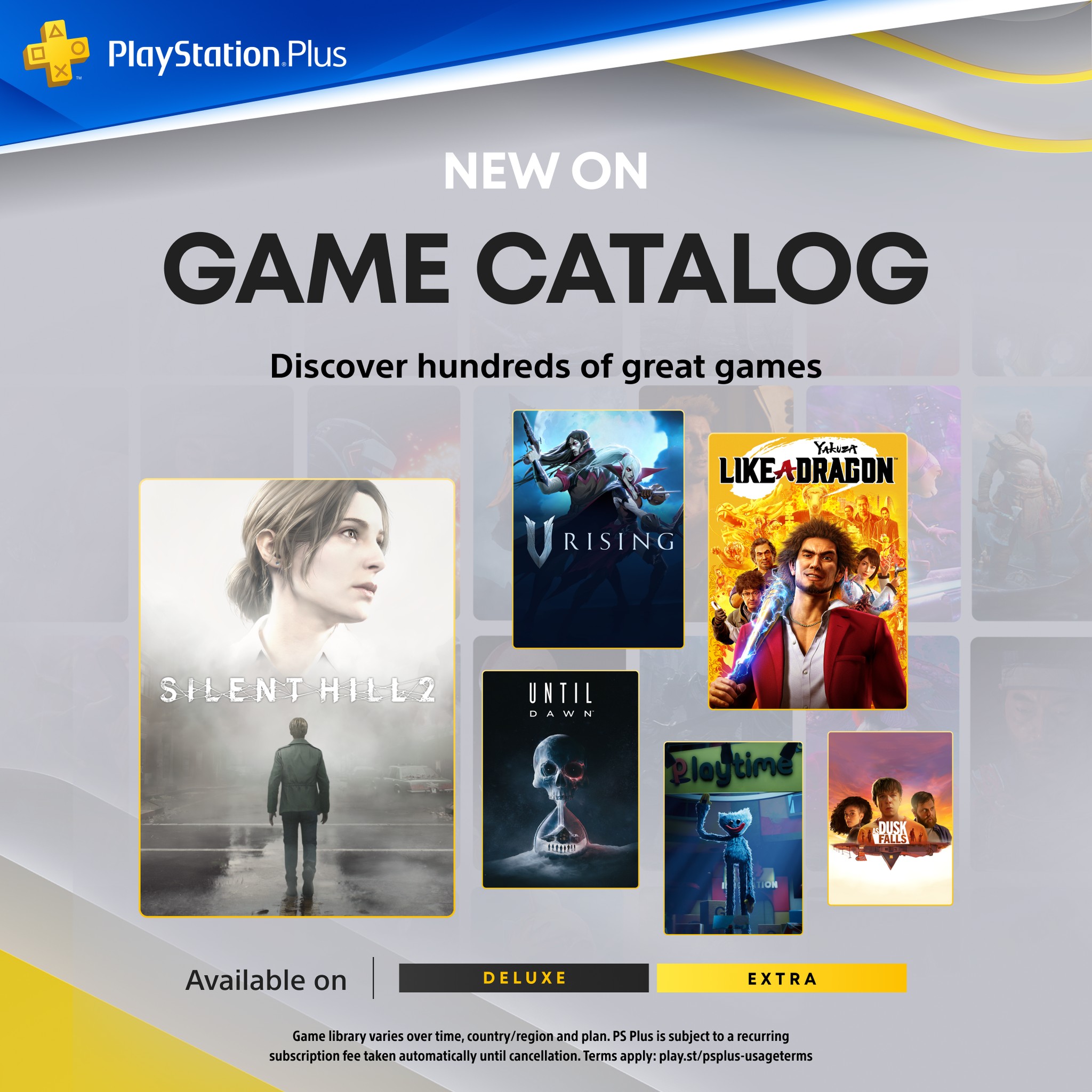 PlayStation - Vampires and wendigos and fog, oh my. PlayStation Plus ...