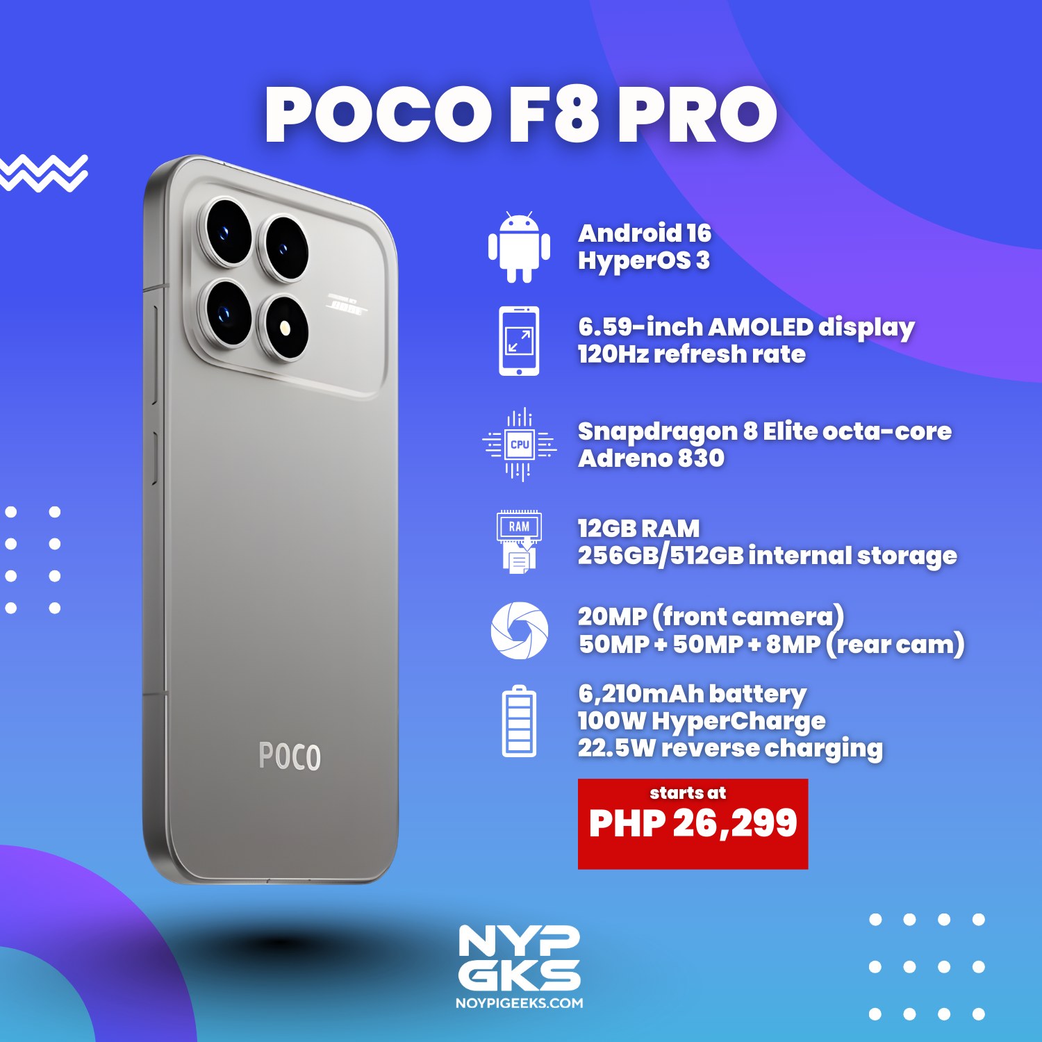 What do you think of the new POCO F8 Pro?