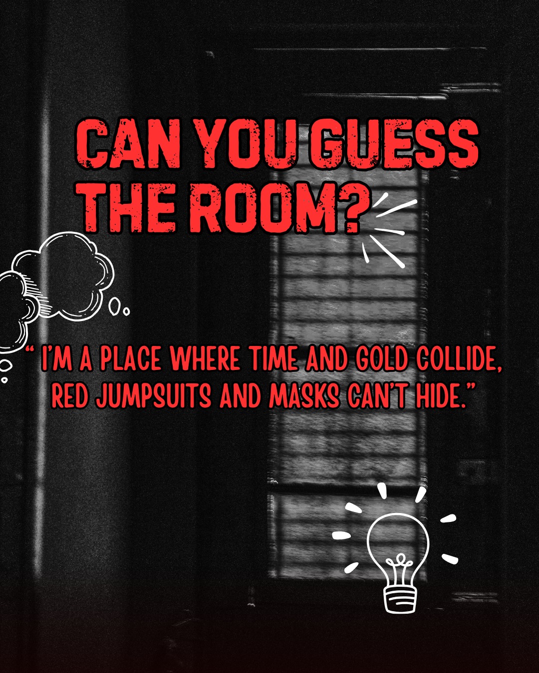 ESCAPE - 🔍 Find the Escape Room — Riddle #1 I’m a place where time and ...