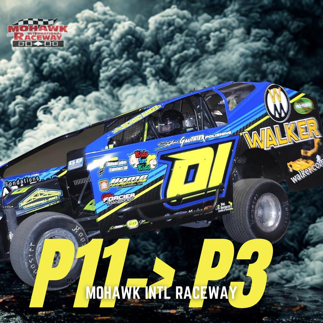 On the move last night at Mohawk... - Chris Raabe Racing | Facebook