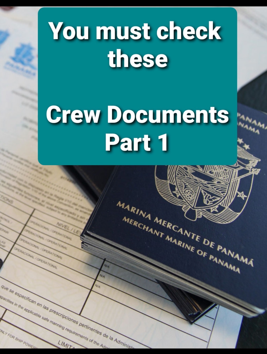 Here are the the Documents the Crew... - Third Officer Guide | Facebook