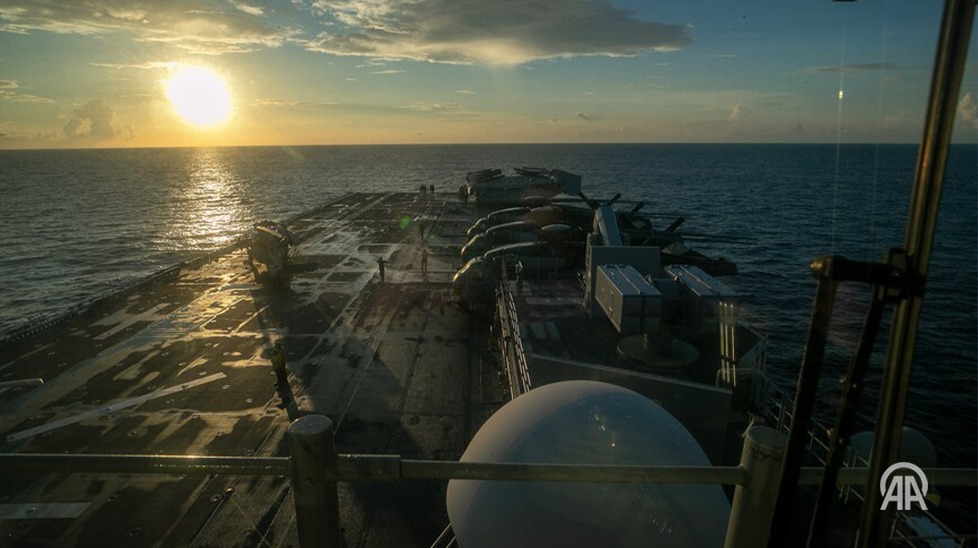 US Marines operating in the Arabian Sea boarded and later released