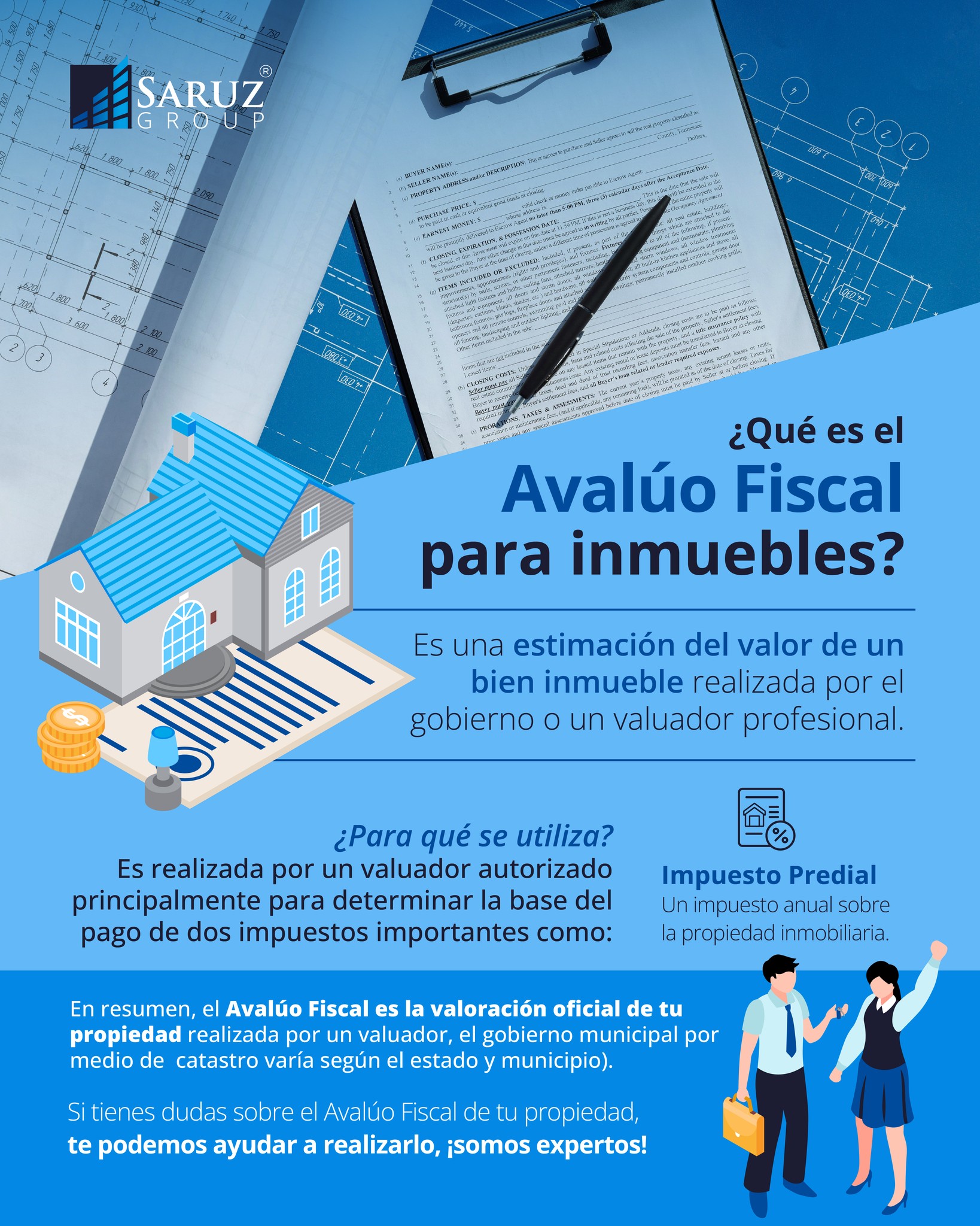 Saruz - ¿Sabes qué es el #AvalúoFiscal y para qué sirve?🤔 En México, es ...
