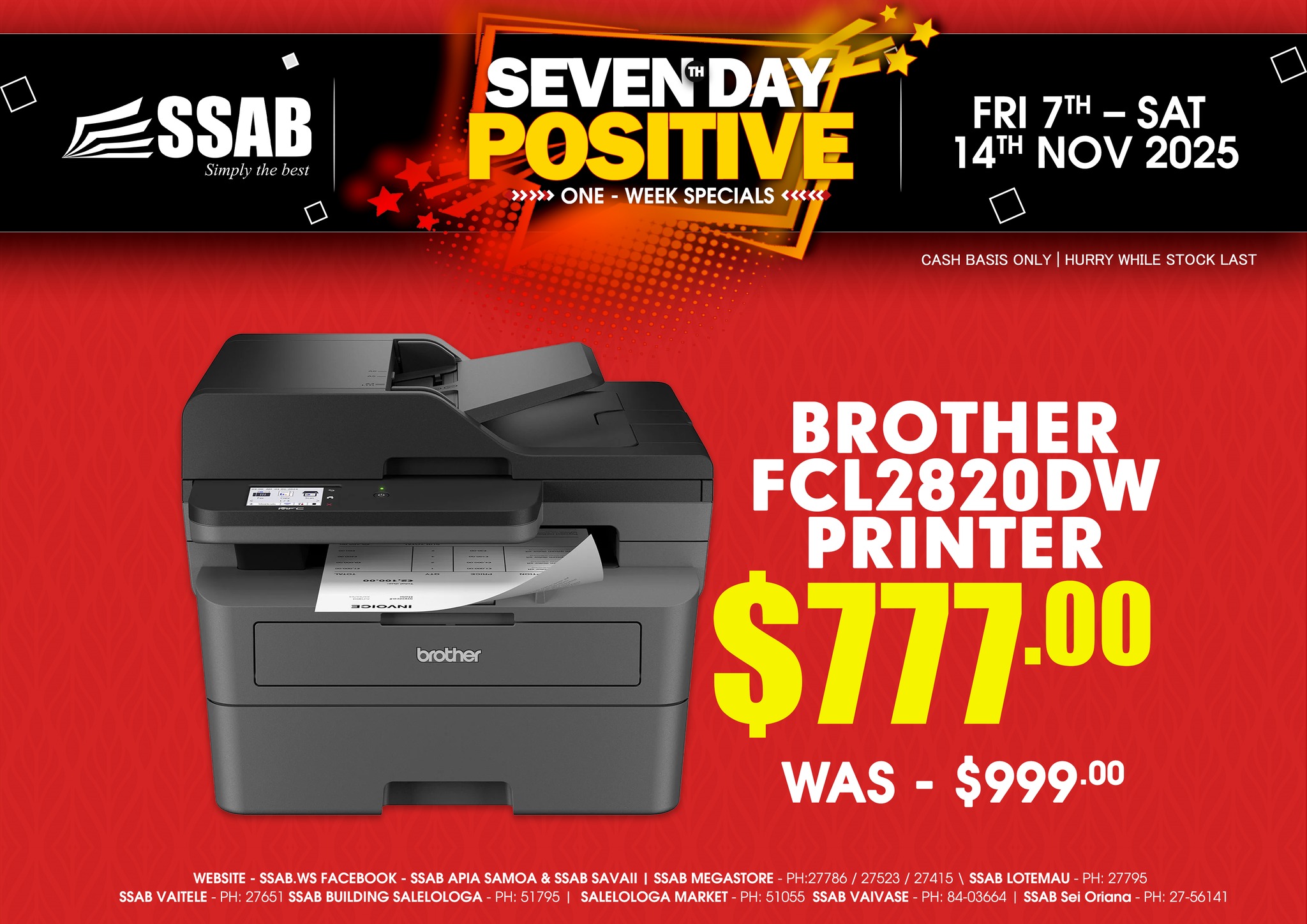 SSAB - 🖨️ BROTHER PRINTER ON SPECIAL! 🖨️Fast, reliable, and versatile ...