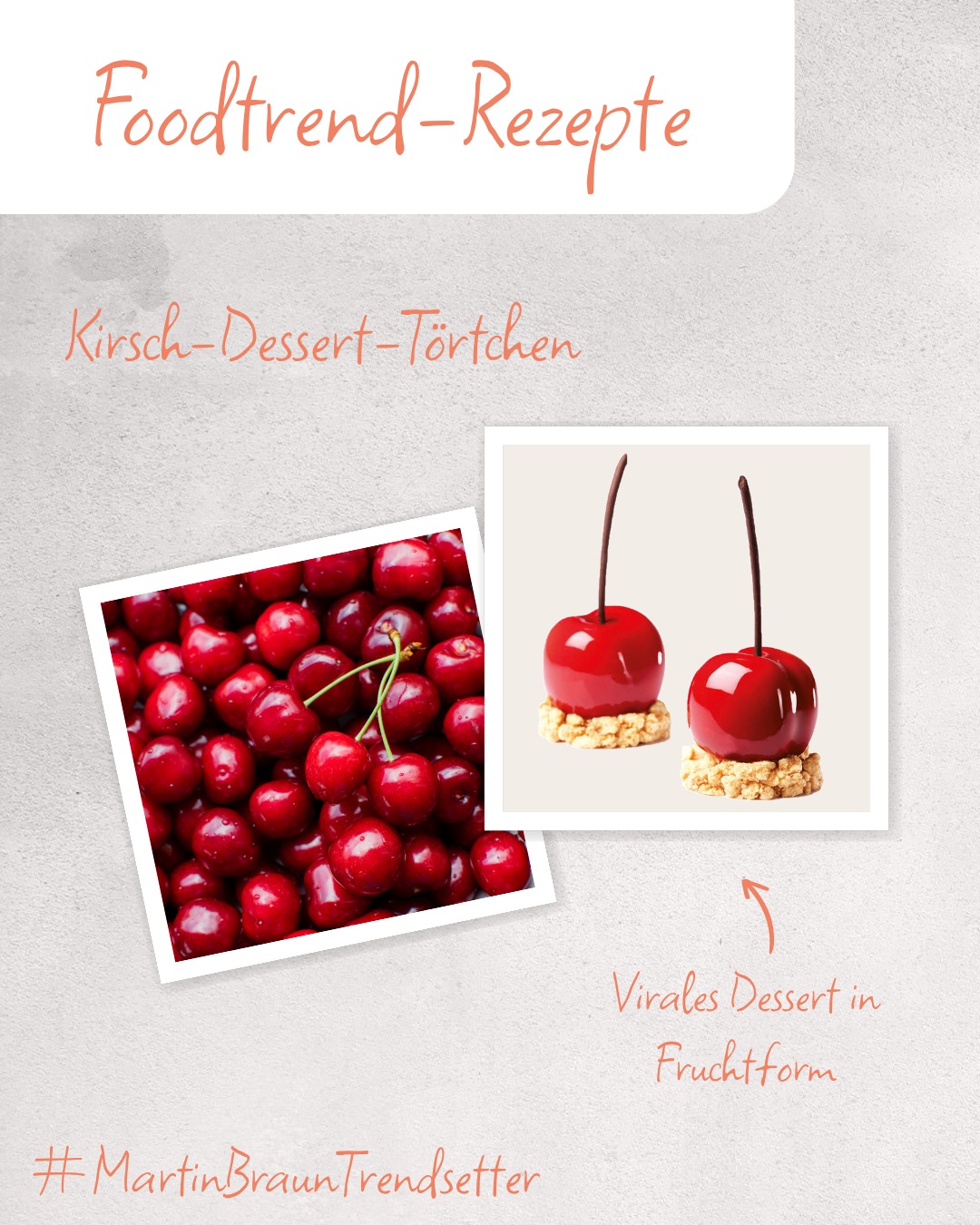 Die viralen Frucht-Desserts – Trompe-l'œil🍒 Die Kombination aus Handwerkskunst und Kreativität macht die Trompe-l'œil-Patisserie zu einem einzigartigen Erlebnis – und aktuell zu einem der gehyptesten Trends in den Social-Media-Kanälen! ✨ Trompe-l'œil