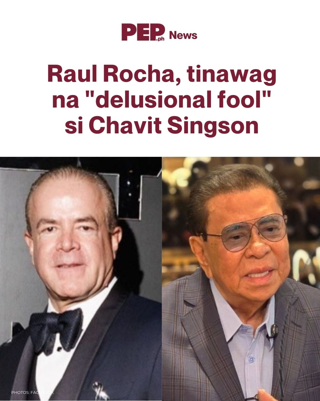 pep.ph - MUO President Raul Rocha: “I’m fed up with that delusional ...