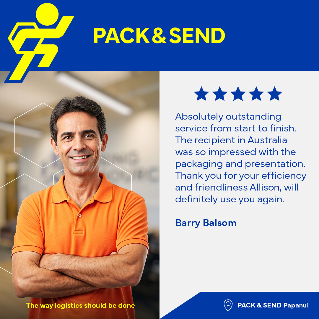 “Great service from start to... - PACK & SEND New Zealand | Facebook