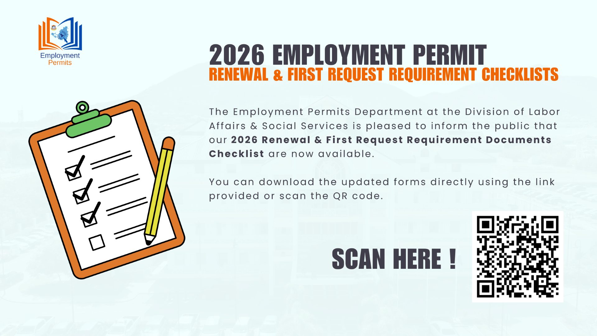 Government - 2026 Employment Permit Checklist Now Available! The ...