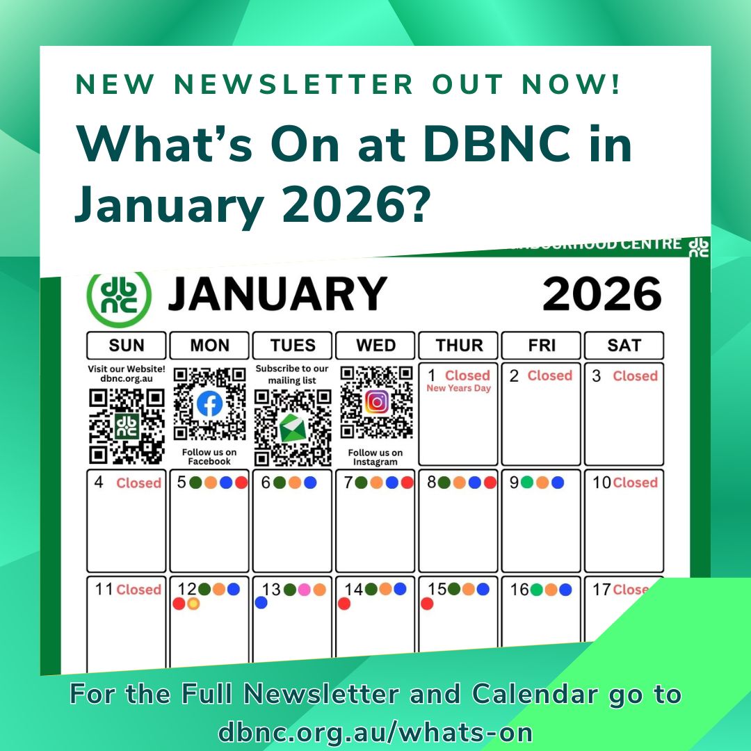 Deception - What’s On in January 2026 at DBNC Our January newsletter is ...