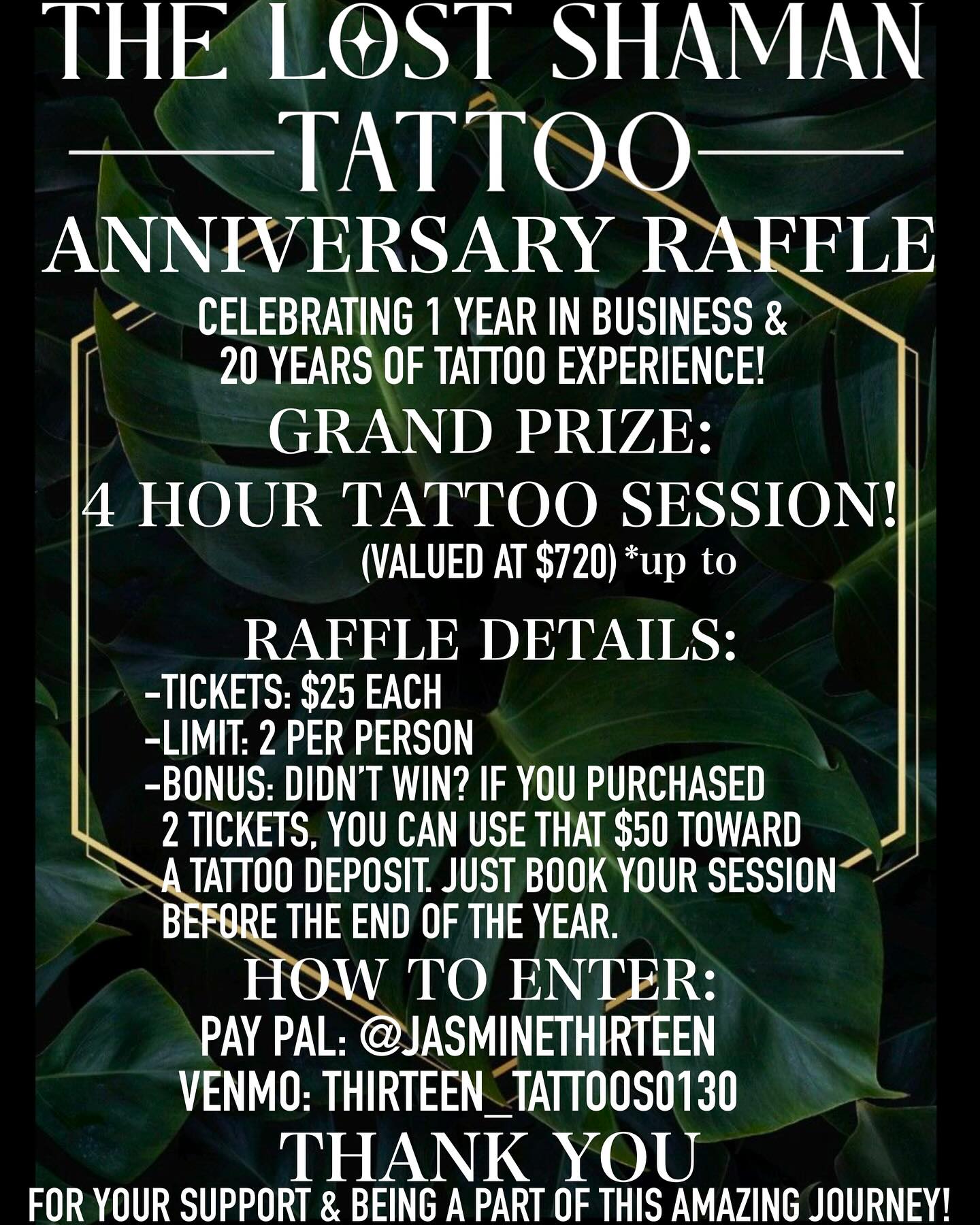 Tattoos - 🎉 Today marks ONE YEAR of officially being in business and ...