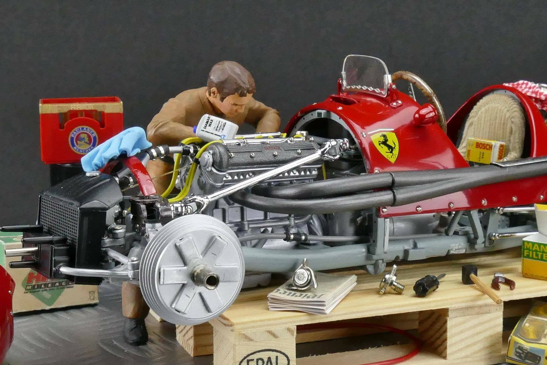 1952 Ferrari 500 F2 1:18 model car