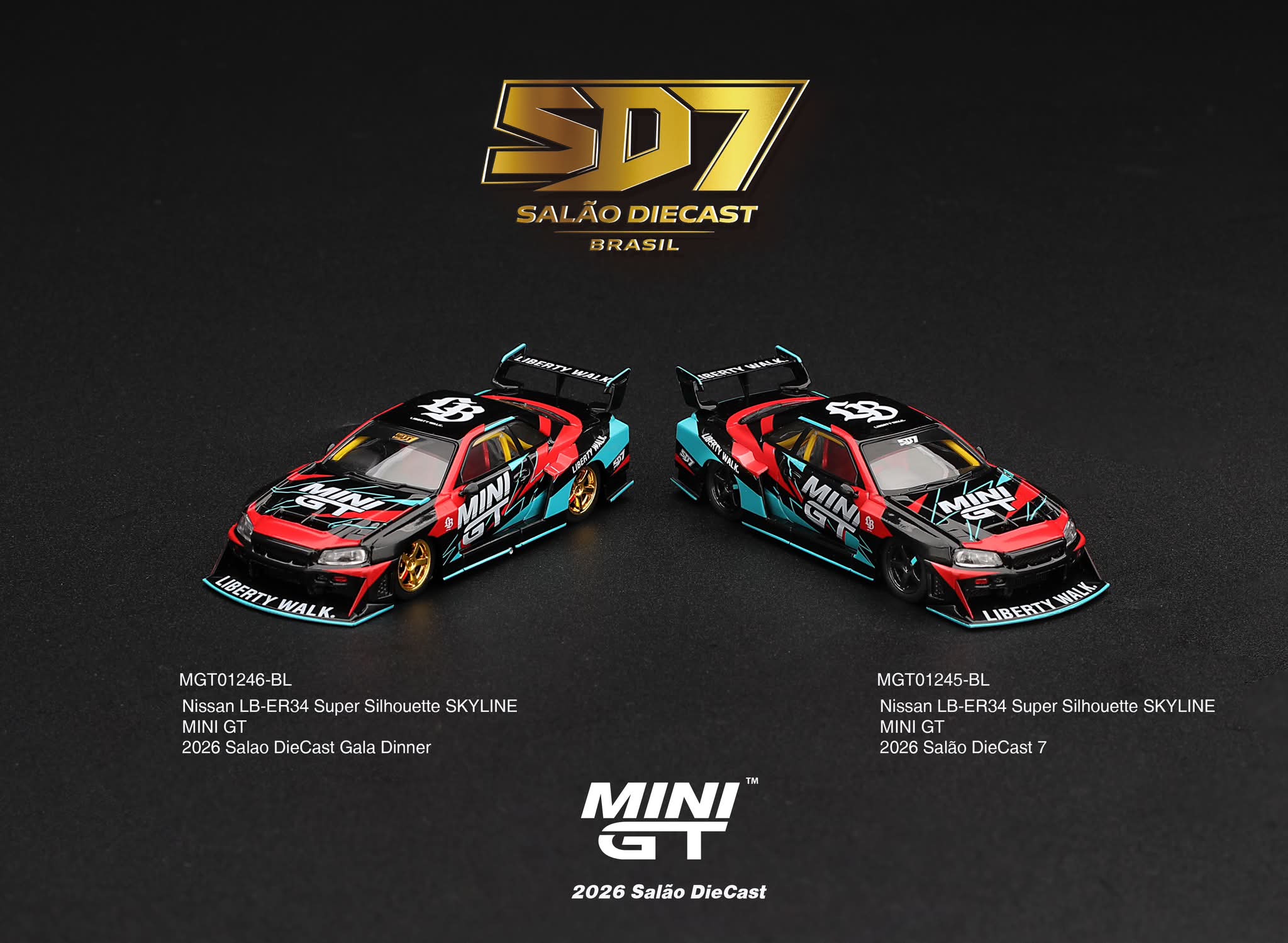 清*様 SALÃO DIECAST SD4 ブラジル コンベンション 2023 Celebrating Salão DieCast Brasil 2026 We're excited to celebrate