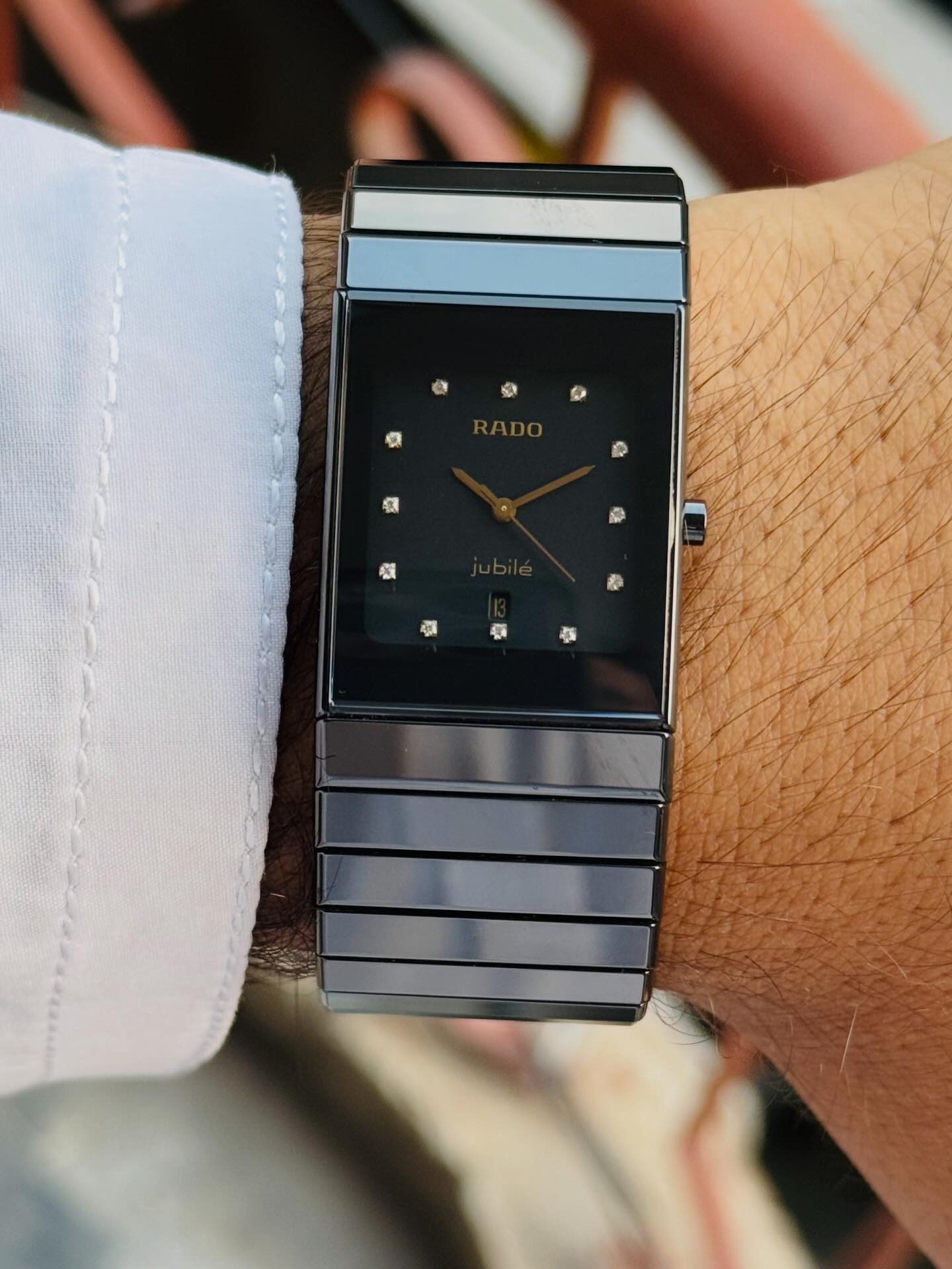 Rado original Diastar ceramic jubile men's watch Swiss made quartz