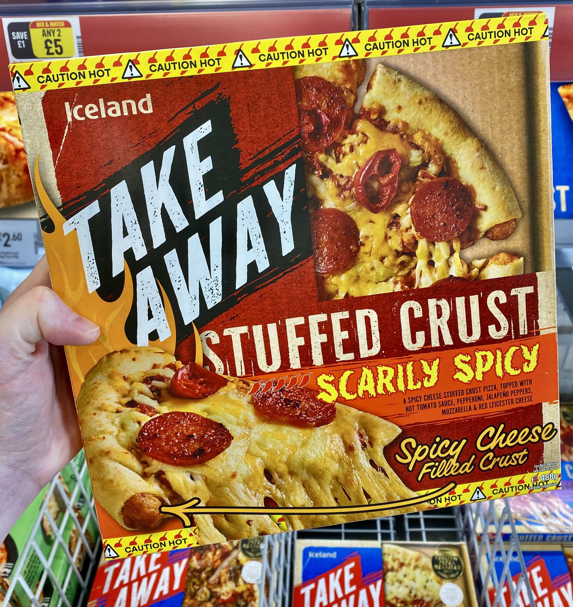 Newfoodsuk - New Scarily Spicy Pizza spotted at Iceland! 🔥🤩 | Facebook