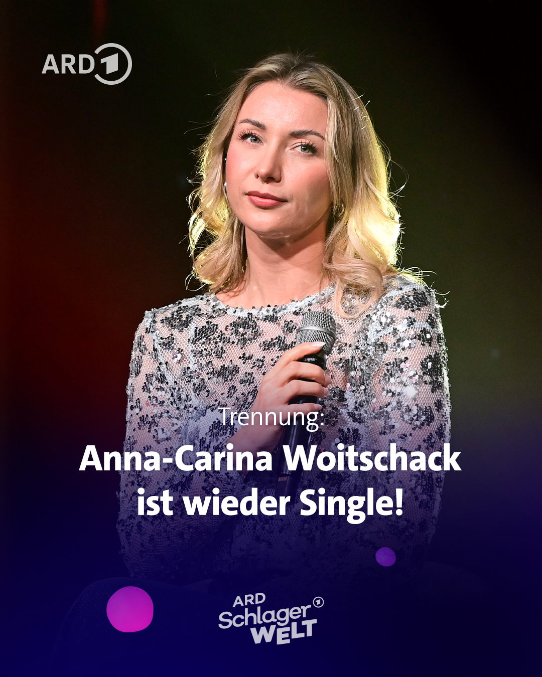 Anna-Carina Woitschack ist wieder... - ARD Schlagerwelt | Facebook