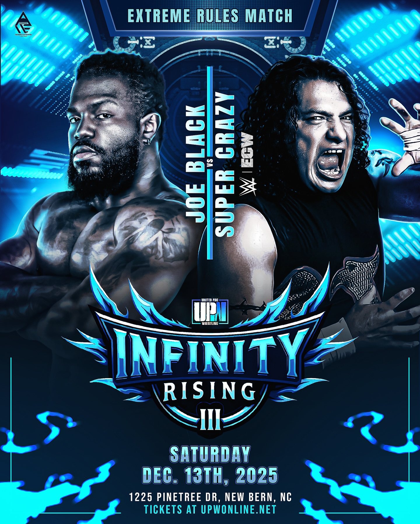 United - 🔥 United Pro Wrestling returns to New Bern, NC with Infinity ...