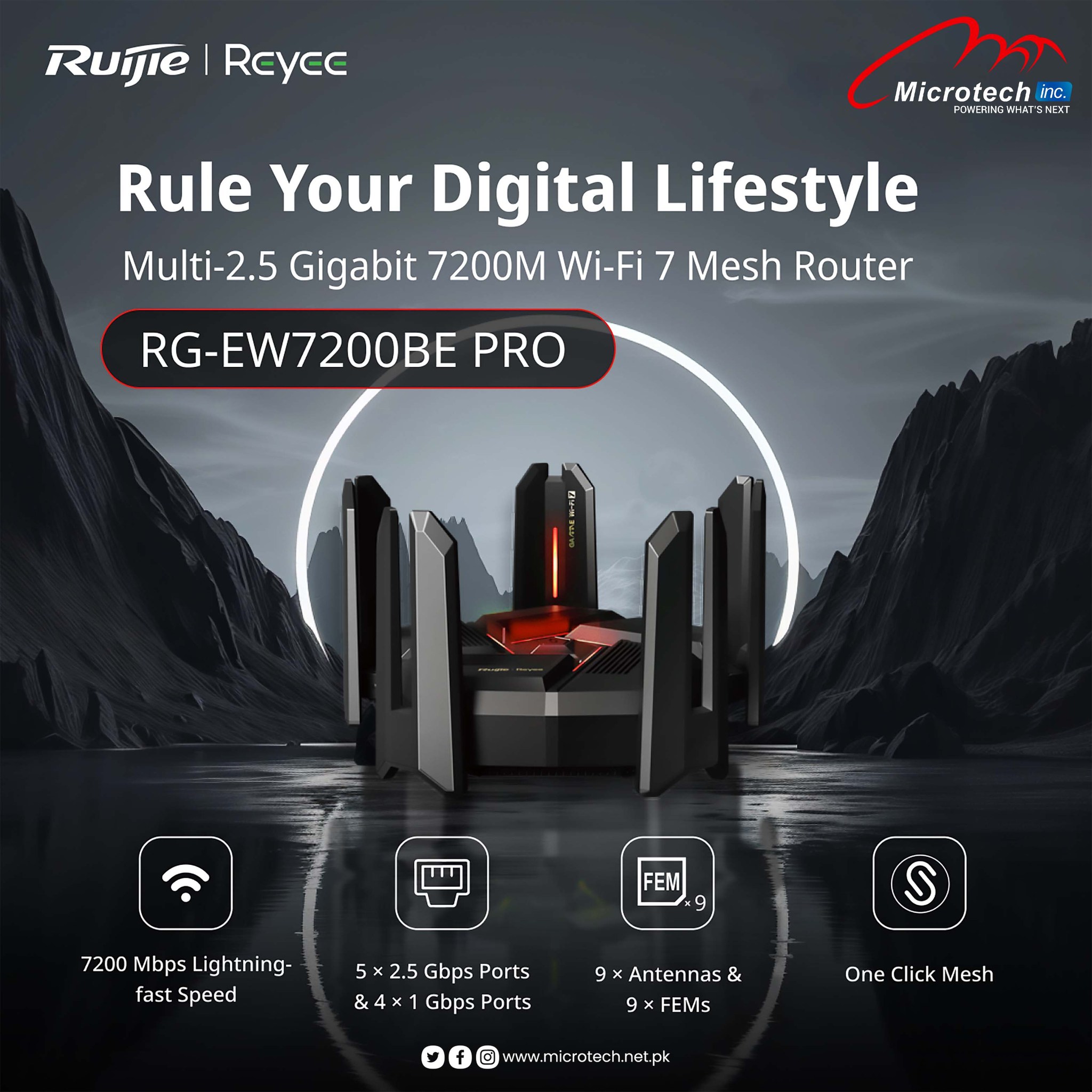 Microtech - Rule Your Digital Lifestyle with Wi-Fi 7! 🚀 Meet the RG ...