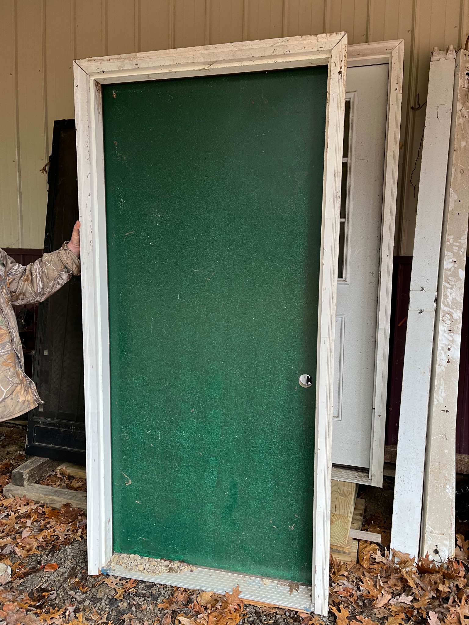 36 inch LH Steel Exterior Door - Plaques & Signs - Cooksburg