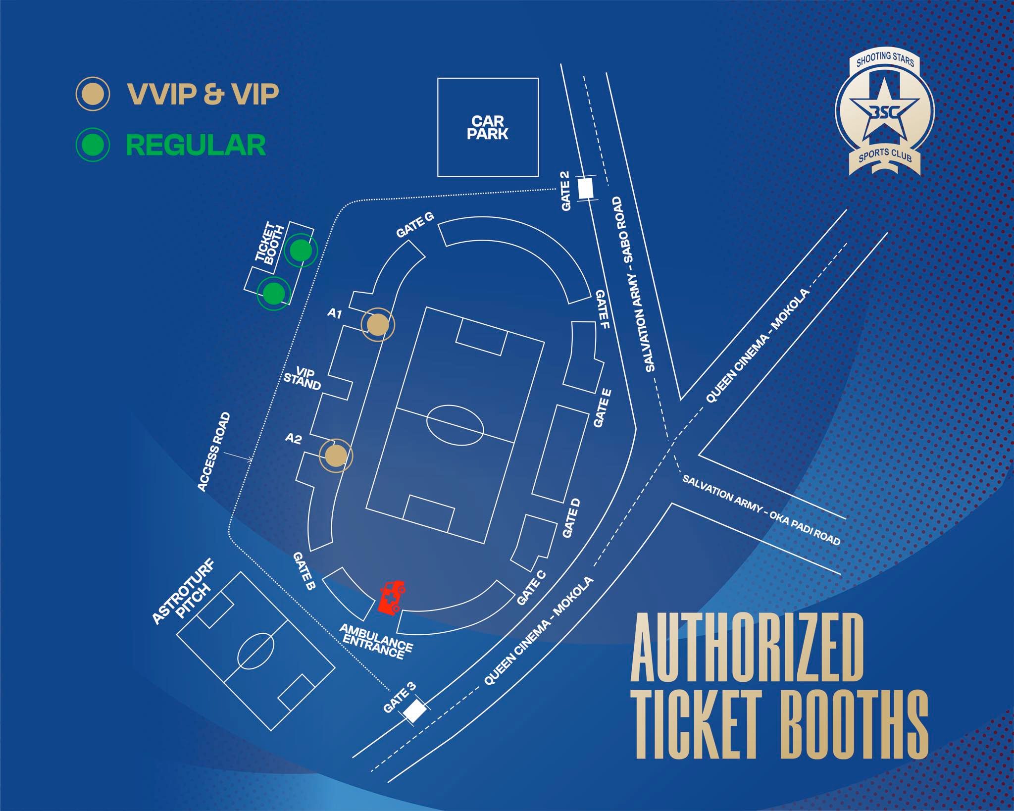 AUTHORIZED TICKET BOOTHS 🎟️📍 These... - Shooting Stars SC | Facebook