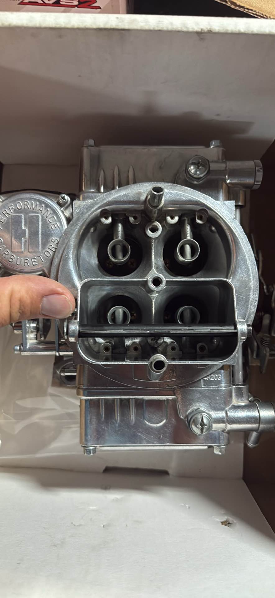 HOLLEY 600CFM STREET WARRIOR CARBURETOR WITH MANUAL CHOKE. - Car ...