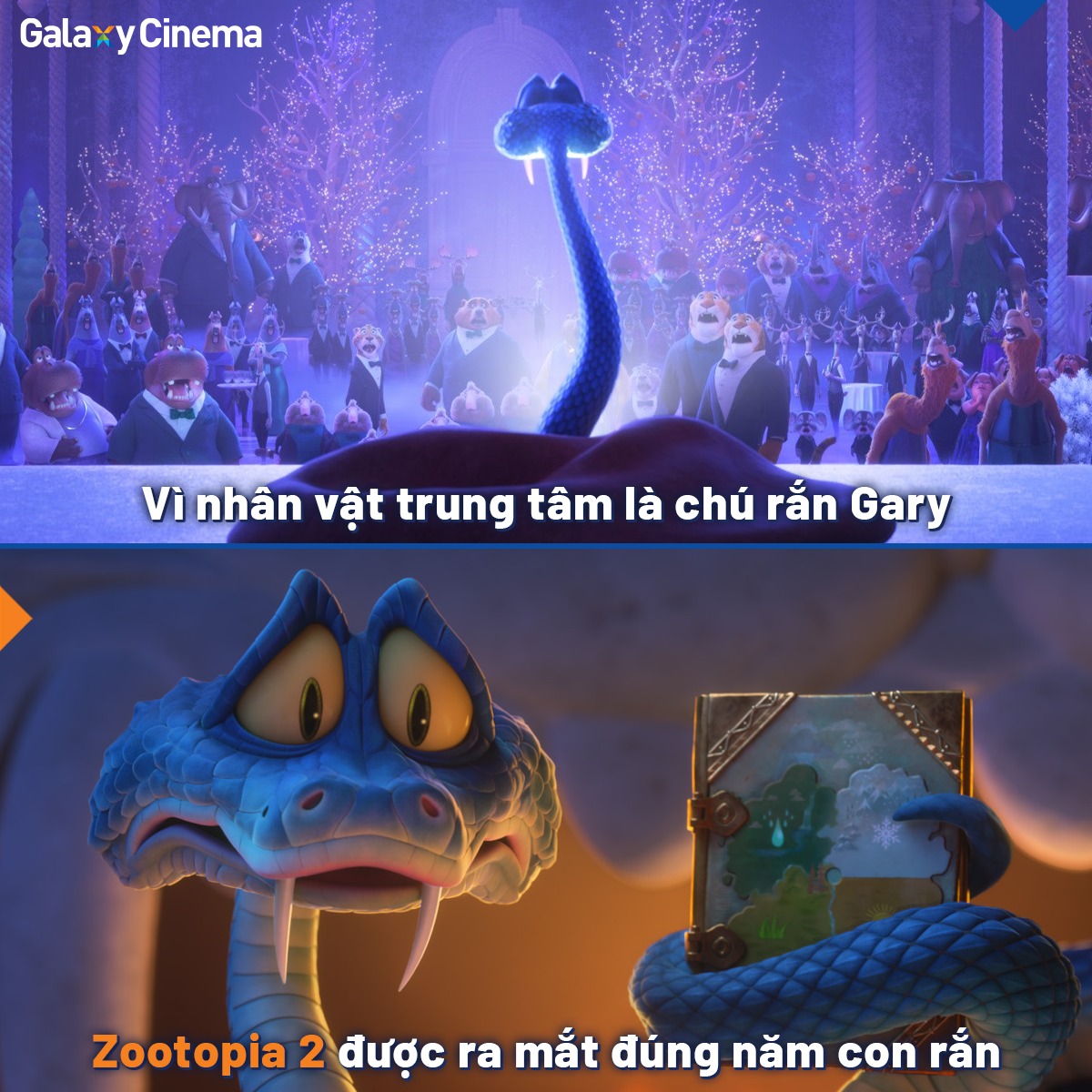 Galaxy - Nó lại hợp lý 😮 Zootopia 2 đang chiếu tại Galaxy Cinema ...