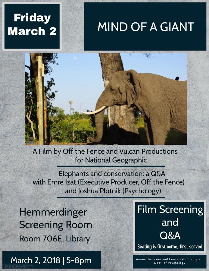The Animal Behavior... - Hunter College Psychology Department