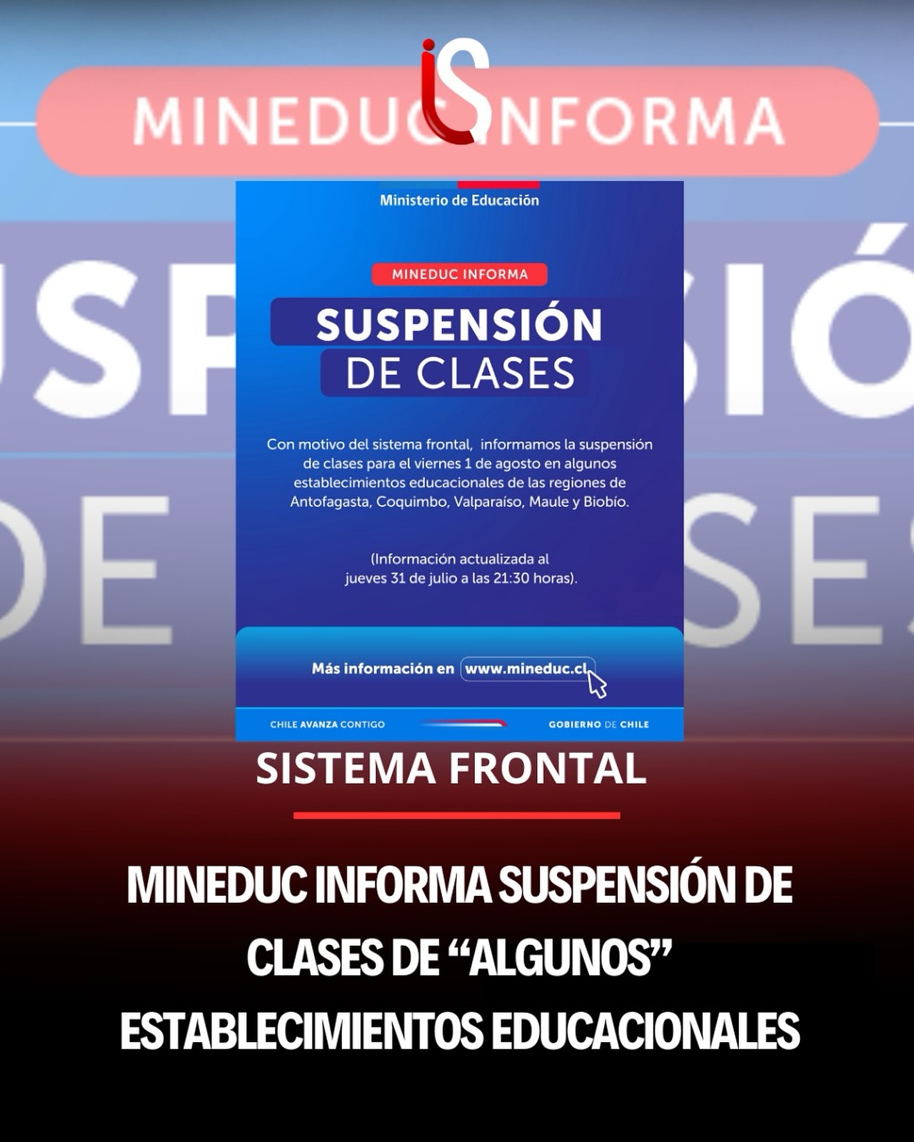 Informate - 🔴Debido al sistema frontal que afecta a la zona a la región ...