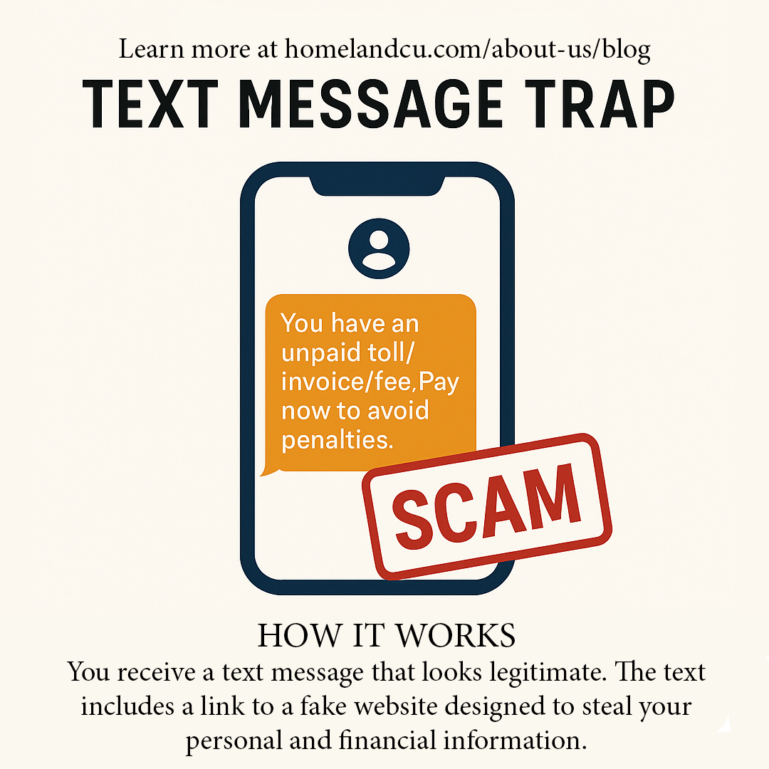 Homeland - 🚨 Scam of the Week: The Text Message Trap 🚨 Watch out for ...