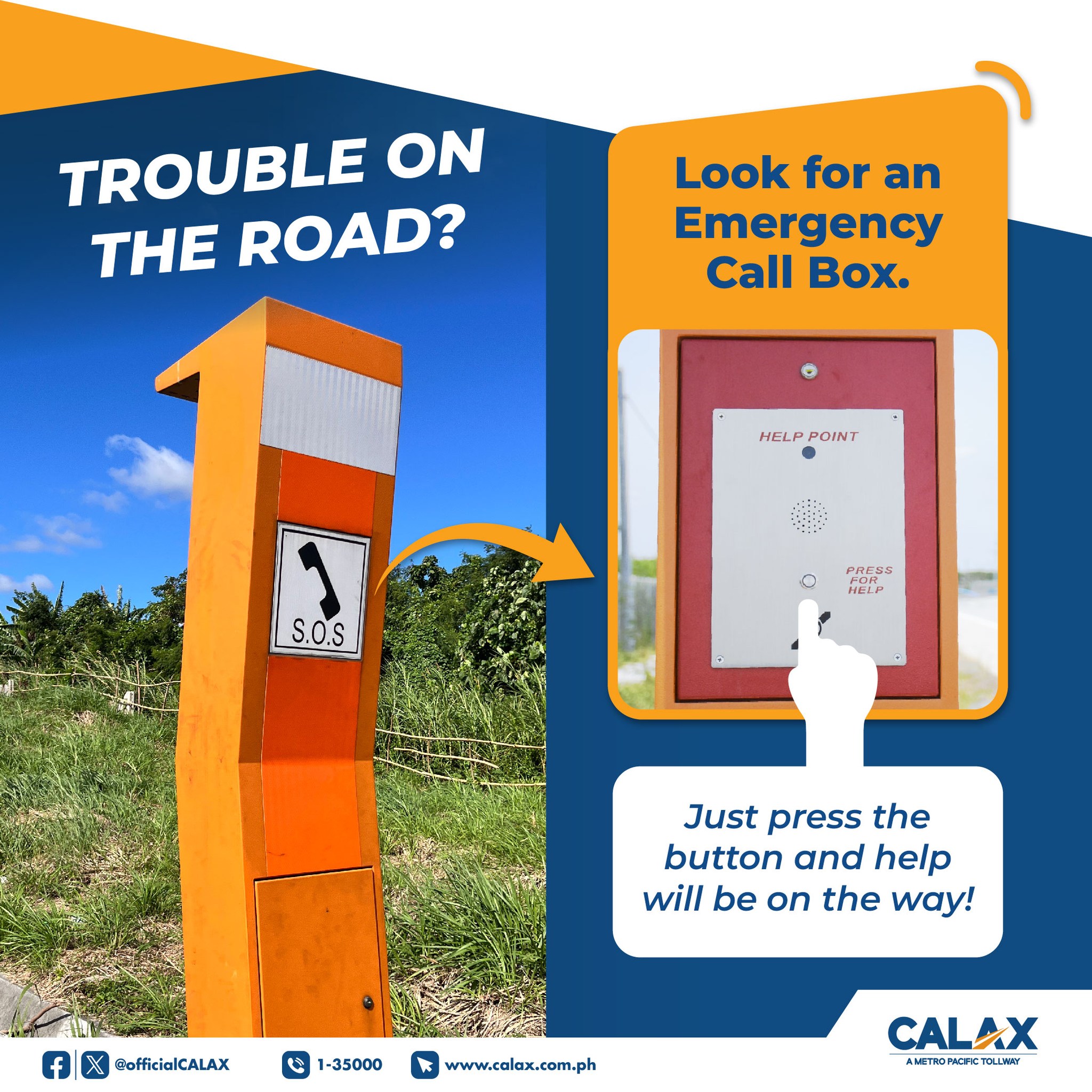 CALAX - Did you know? Our Emergency Call Boxes are... | Facebook