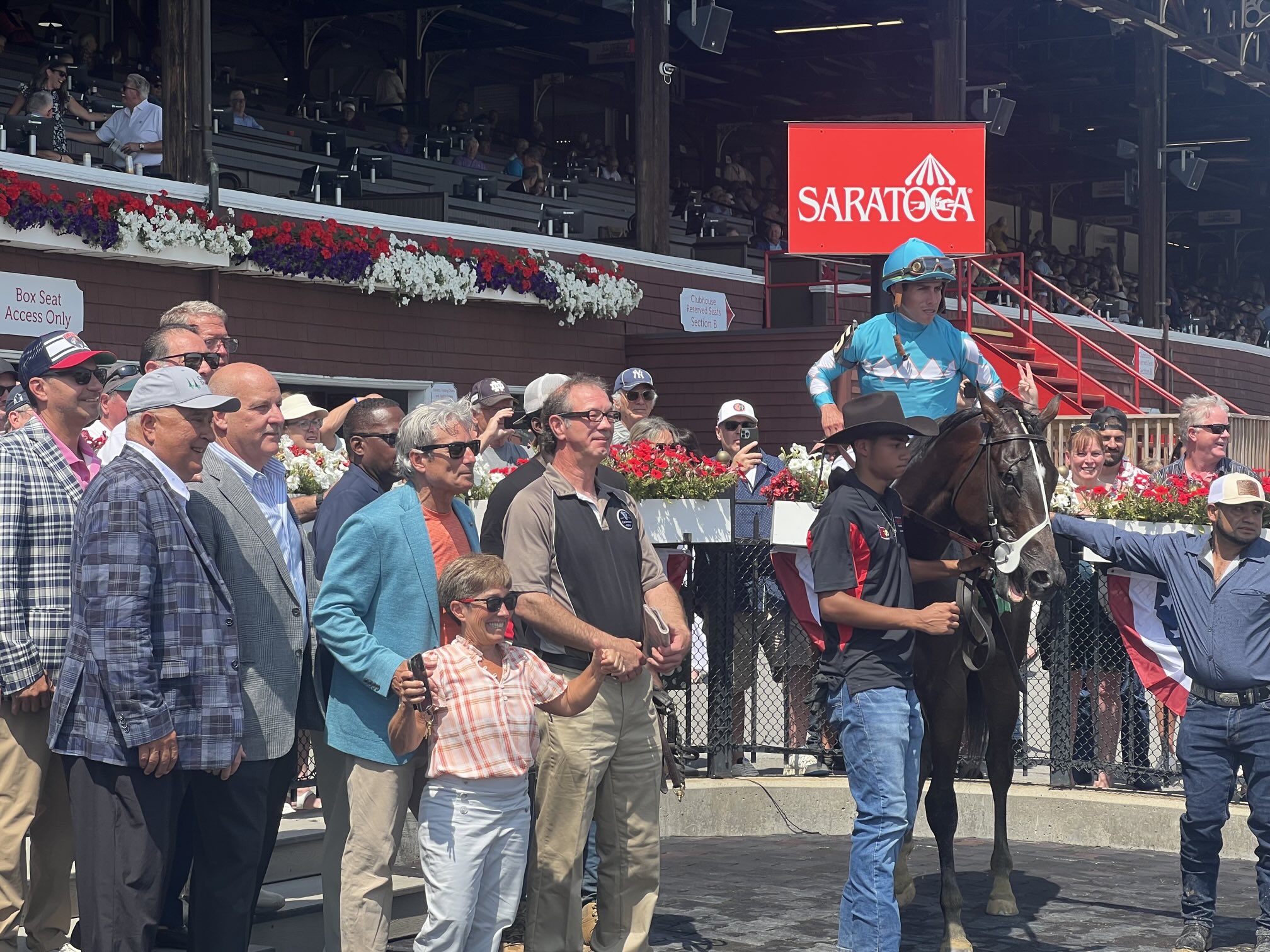 Romans - Happy team in Saratoga today! Thanks Tim Wilkin for the photo ...