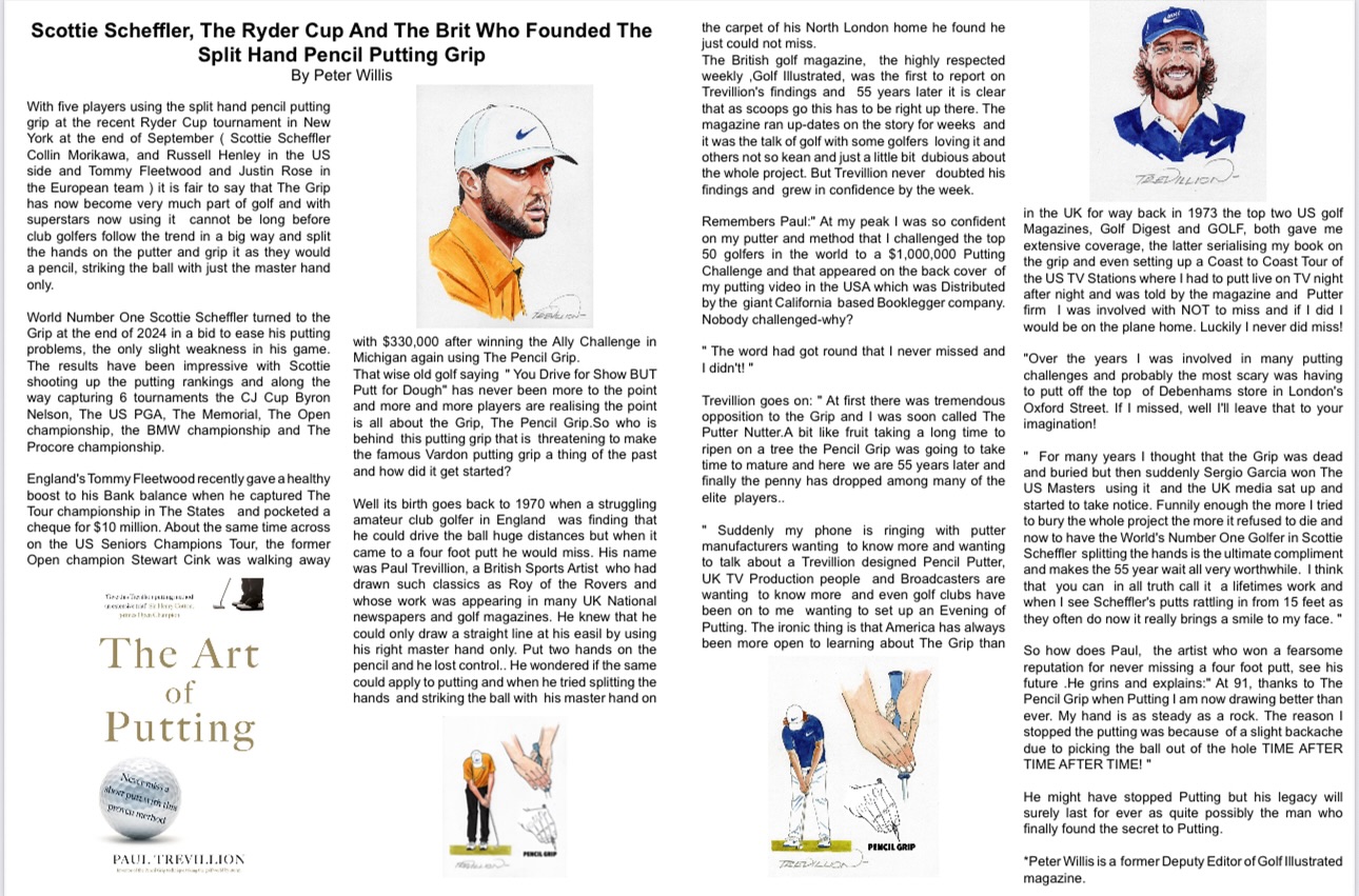 Your - Scottie Scheffler, The Ryder Cup And The Brit Who Founded The ...
