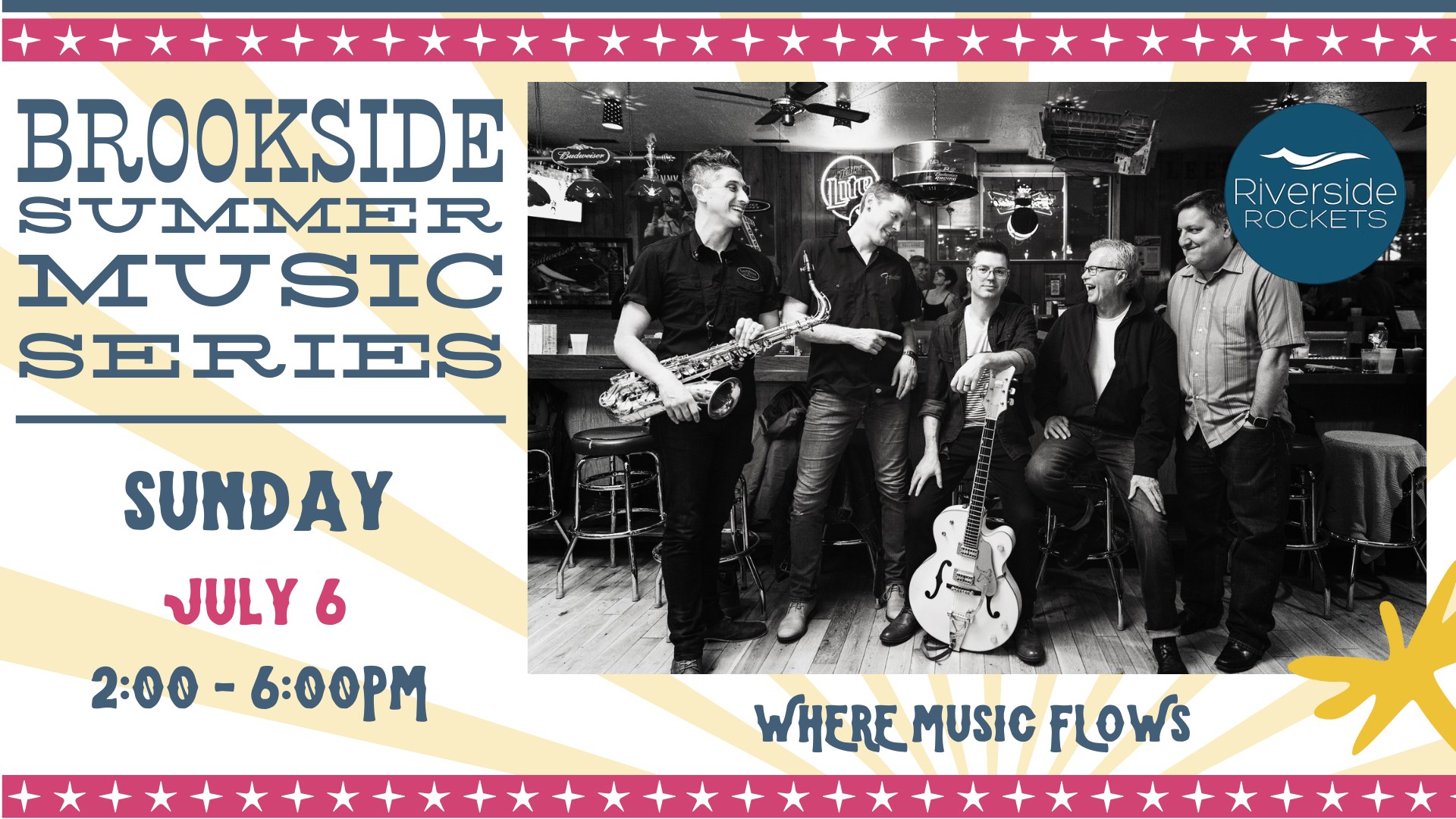 🎸 Get ready to rock, Brookside! 🎷... - Brookside Bar & Grill | Facebook