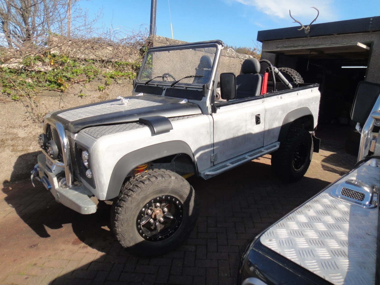 Landys - Land Rover Defender V8 90 Rag top On ebay auction here ...