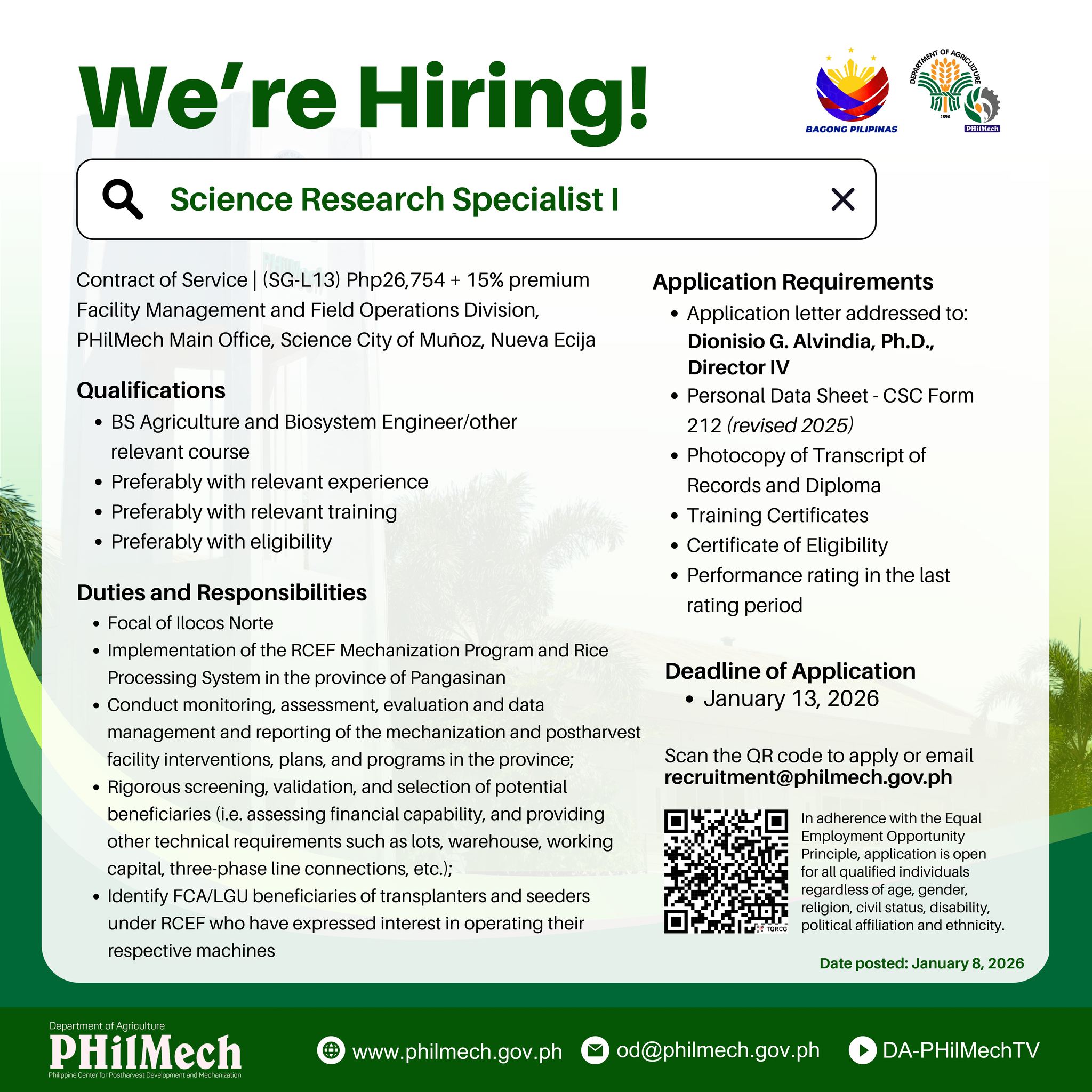 DA-PHilMech - 38th PHilMech In-House RDE Review #aflatoxin #philmech # ...