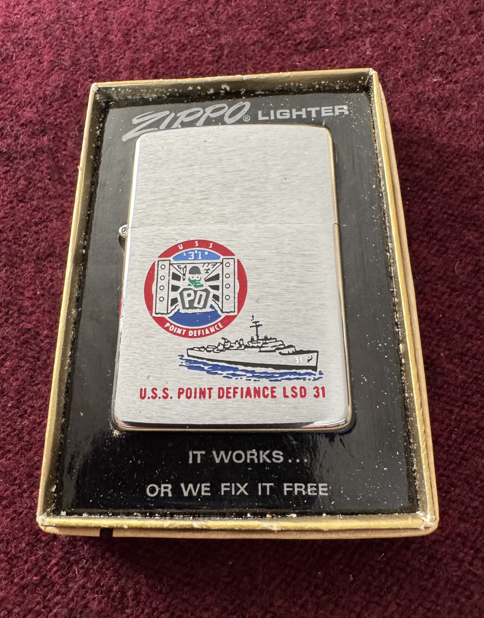 USS POINT DEFIANCE, LSD-31 ..... - Zippo Vintage Lighters | Facebook