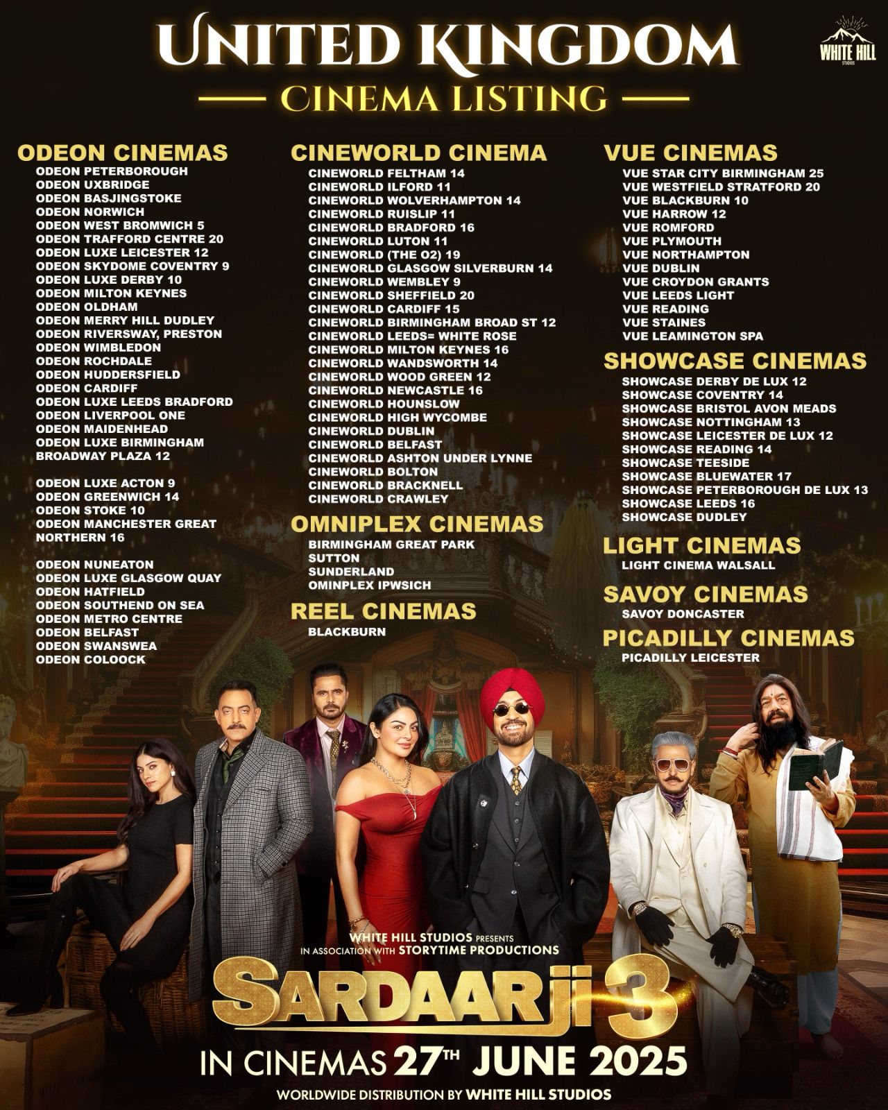 Panjab - 🎬 Sardaar Ji 3 is releasing across the UK on 27th June 2025 ...