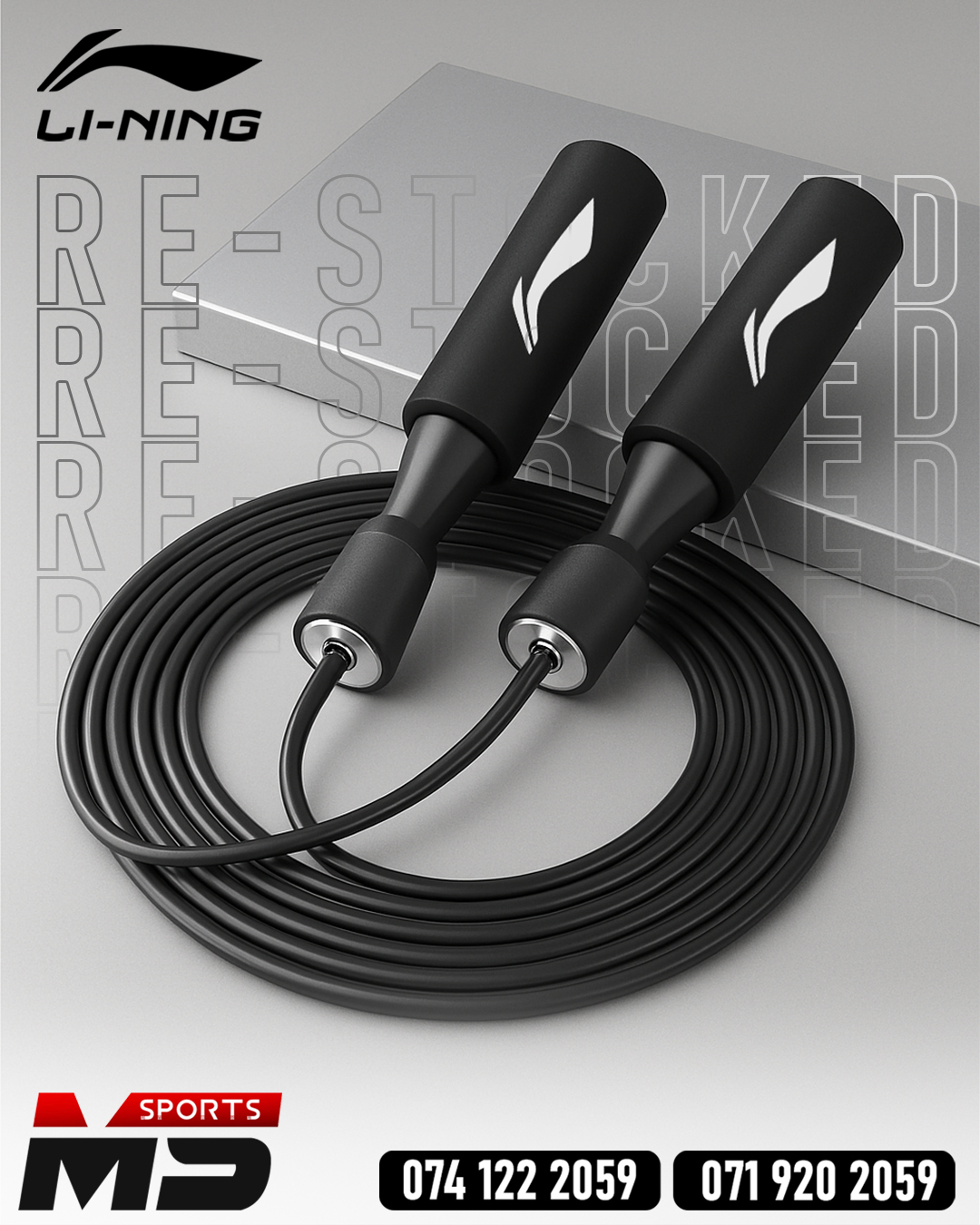 MS - 🔥 LI-NING SKIPPING ROPE – RE-STOCKED 🔥 A must-have training ...