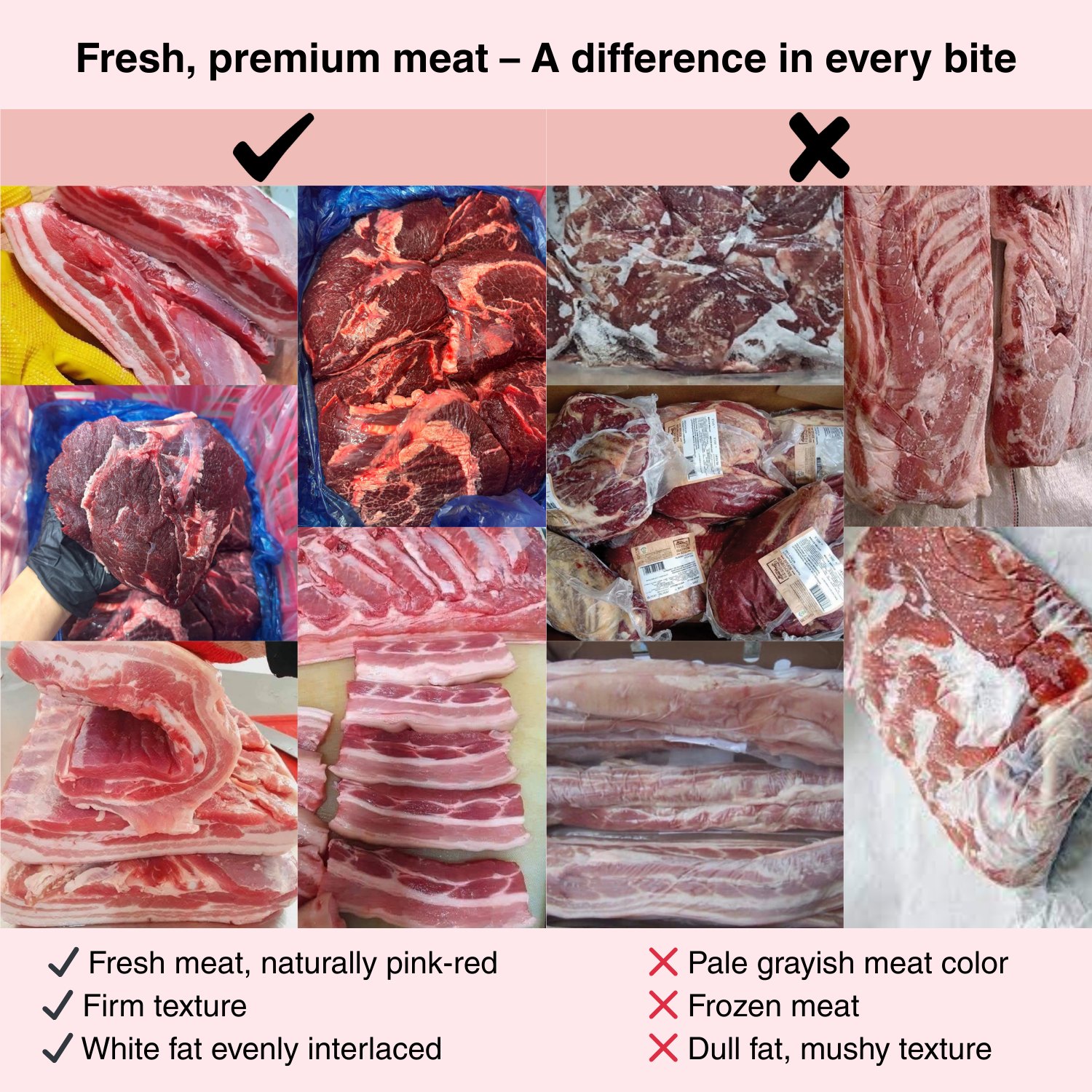 Nami Food - 🥩 Fresh Meat – A Difference You Can See and... | Facebook