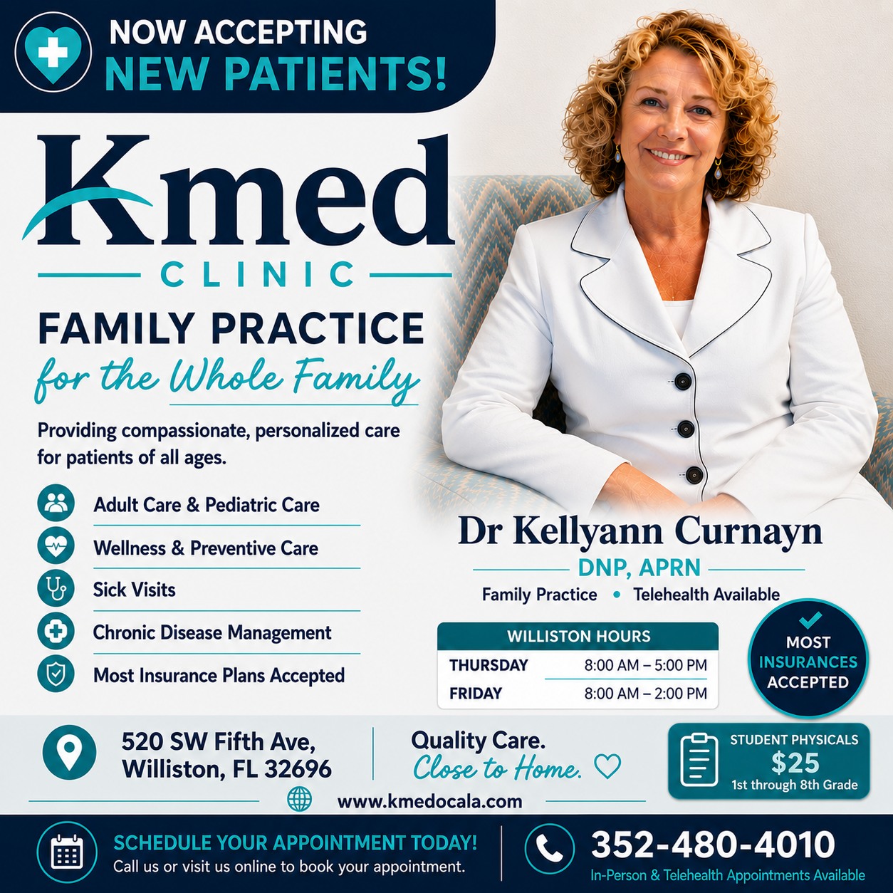 KMed Dr. Kellyann Curnayn DNP, APRN
