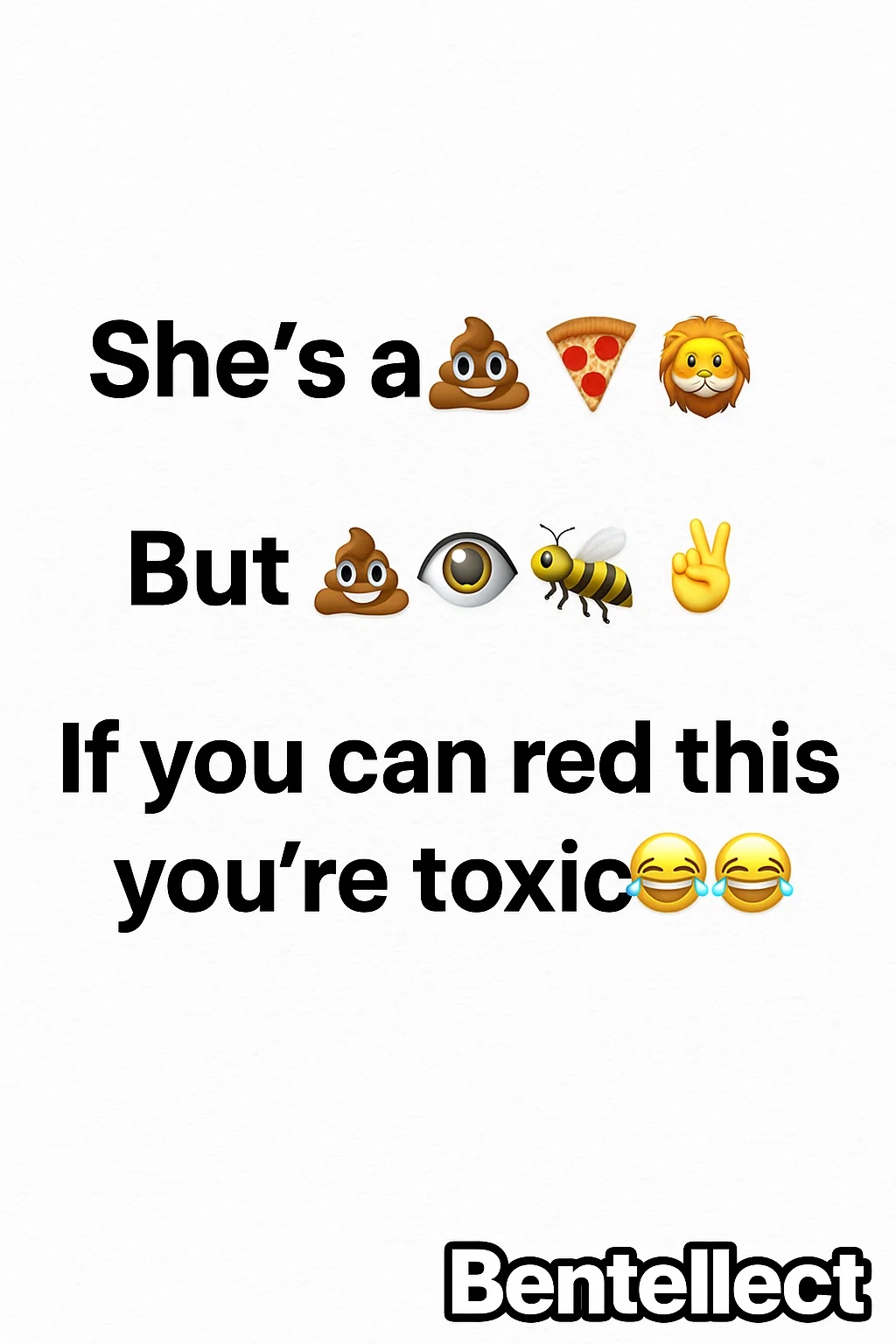 Bentellect - If you read that out loud, you need therapy 💀😂 | Facebook