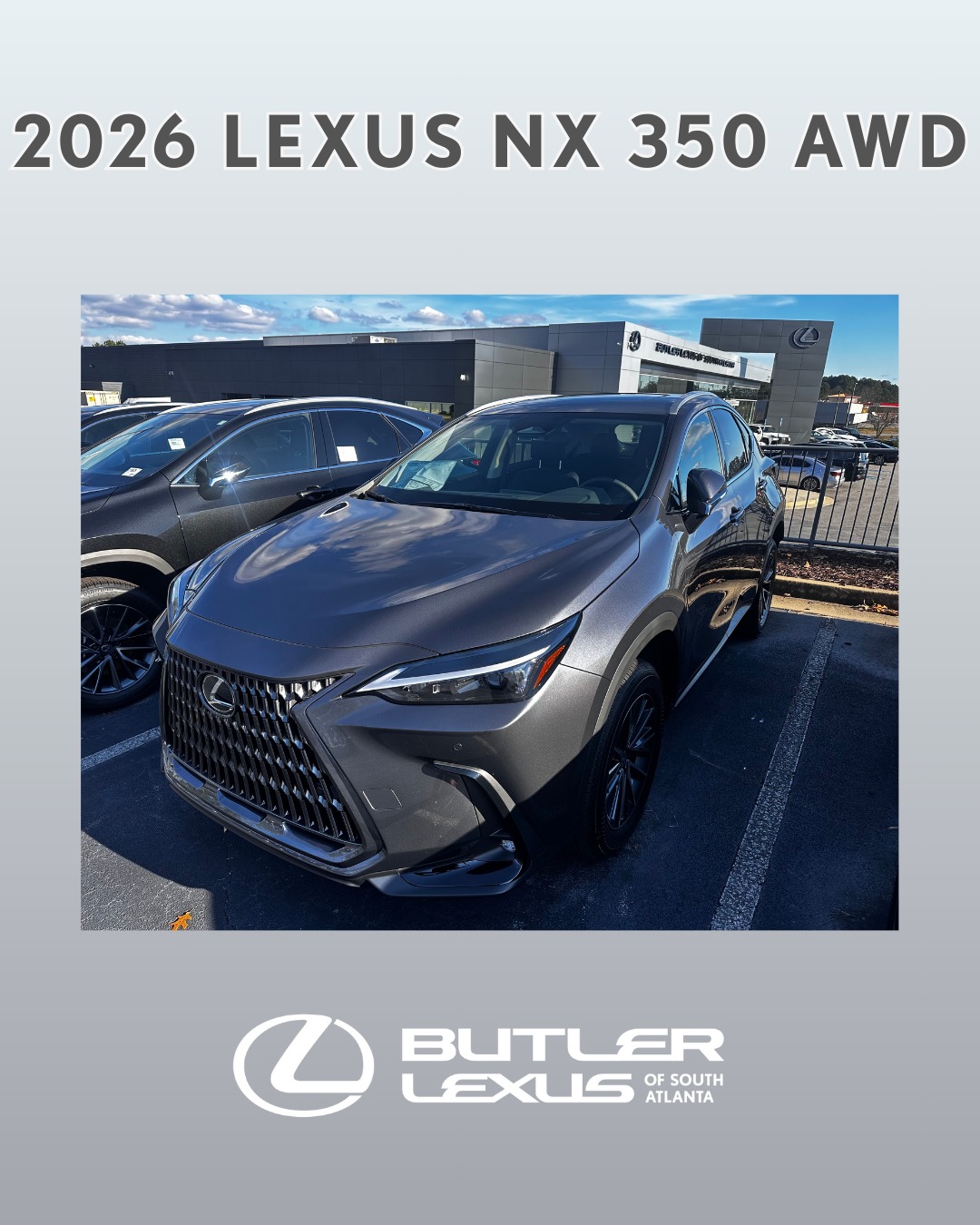 Butler - The 2026 Lexus NX 350 AWD—designed to turn heads and built to ...