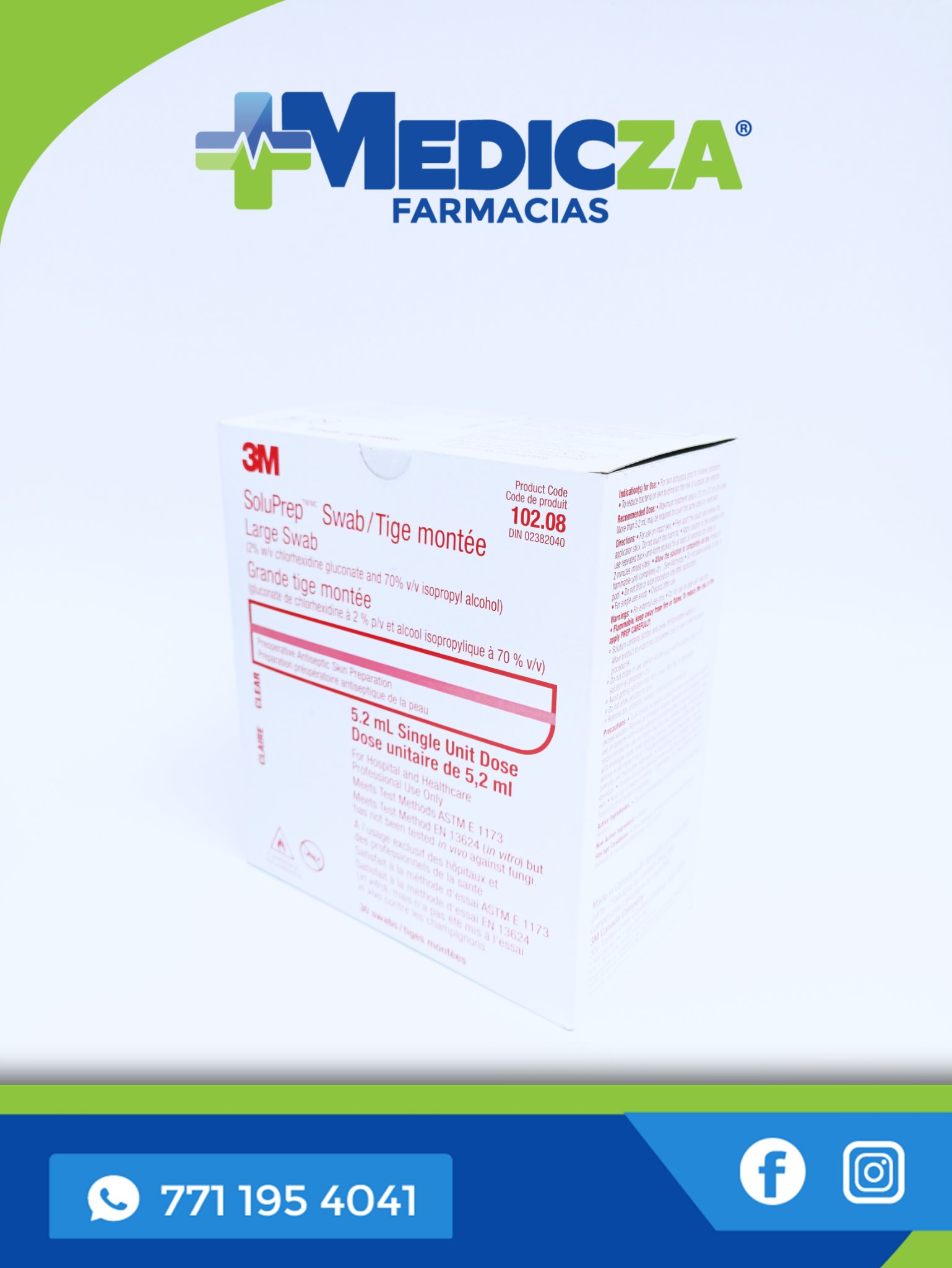 ⭕️SoluPrep Antiséptico de amplio... - Farmacias Medicza | Facebook