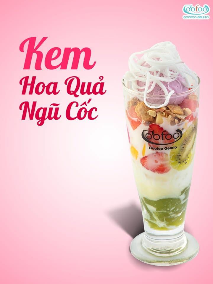 Goofoo Gelato Bắc... - Goofoo Gelato Bắc Giang - Kem Đảo Dừa